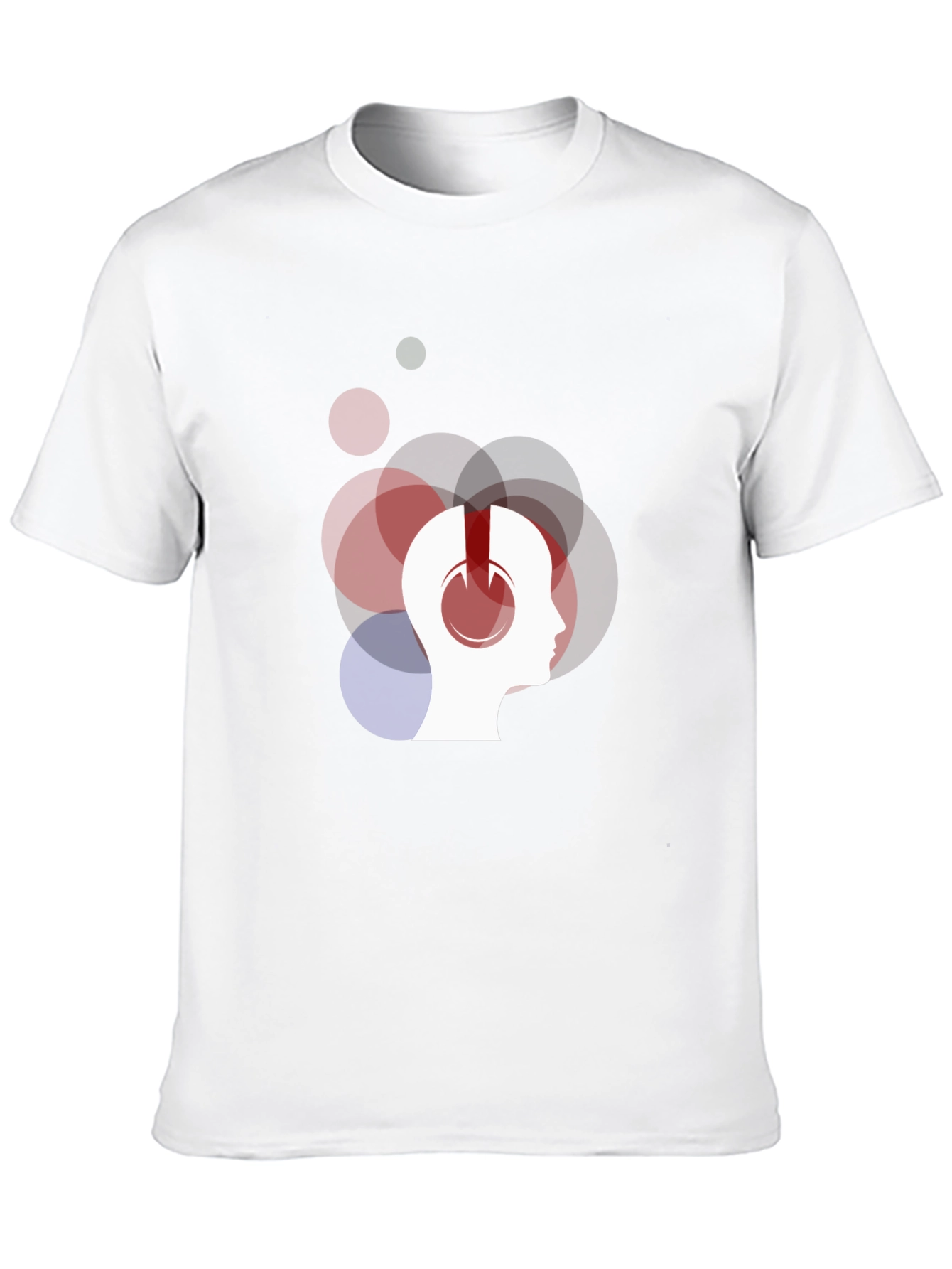 Headphones Mind T-Shirt - Music Lover Tee
