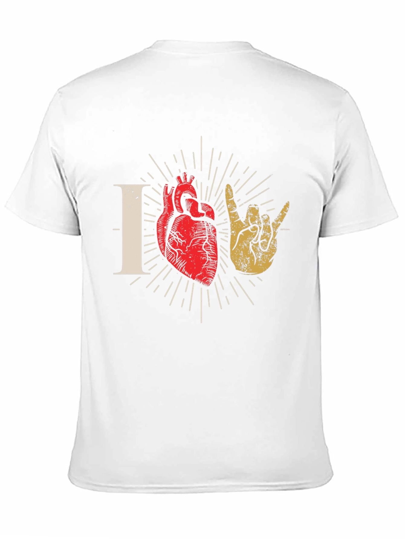 I Love You Hand Heart T-Shirt