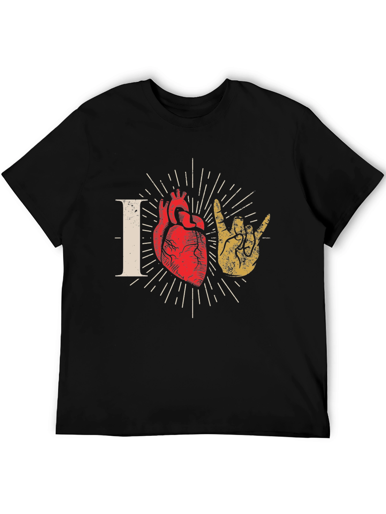 I Love You Hand Heart T-Shirt