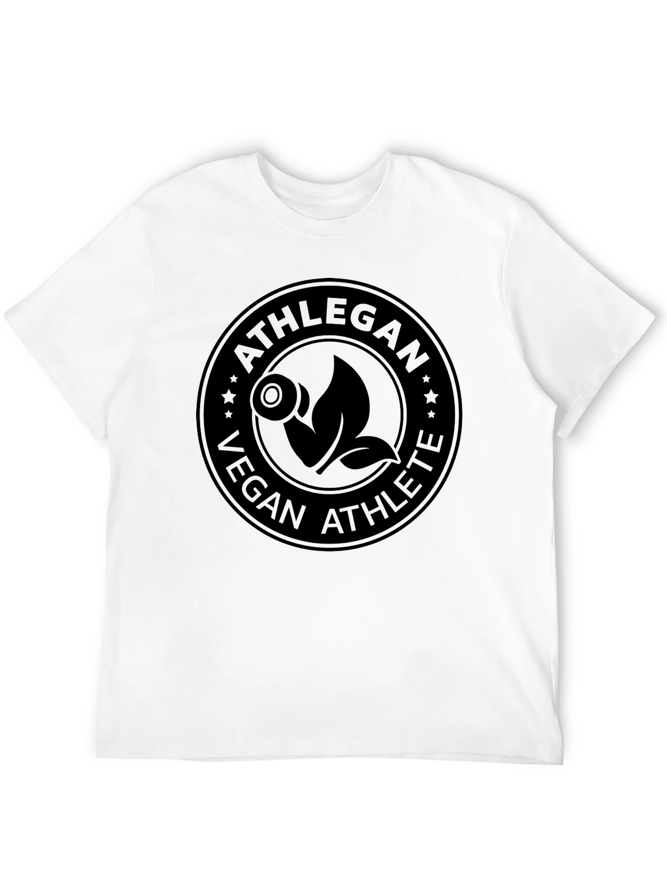 Athlegan Vegan Athlete Black T-Shirt