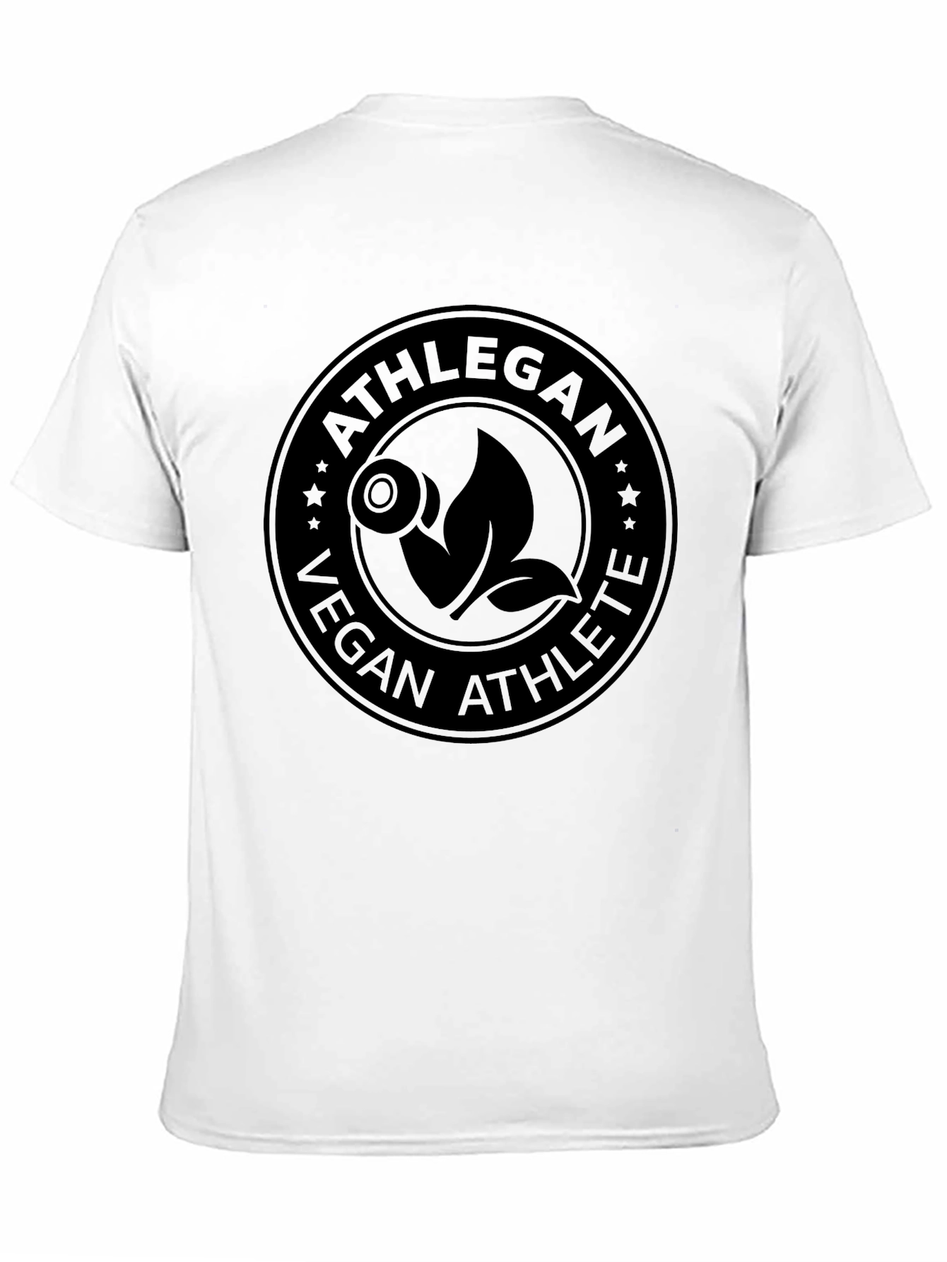 Athlegan Vegan Athlete Black T-Shirt