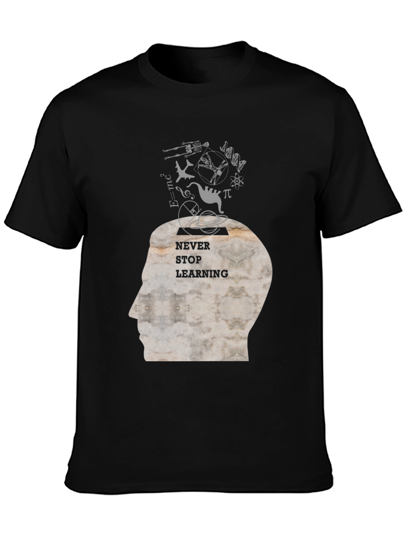 Never Stop Learning Graphic Tee