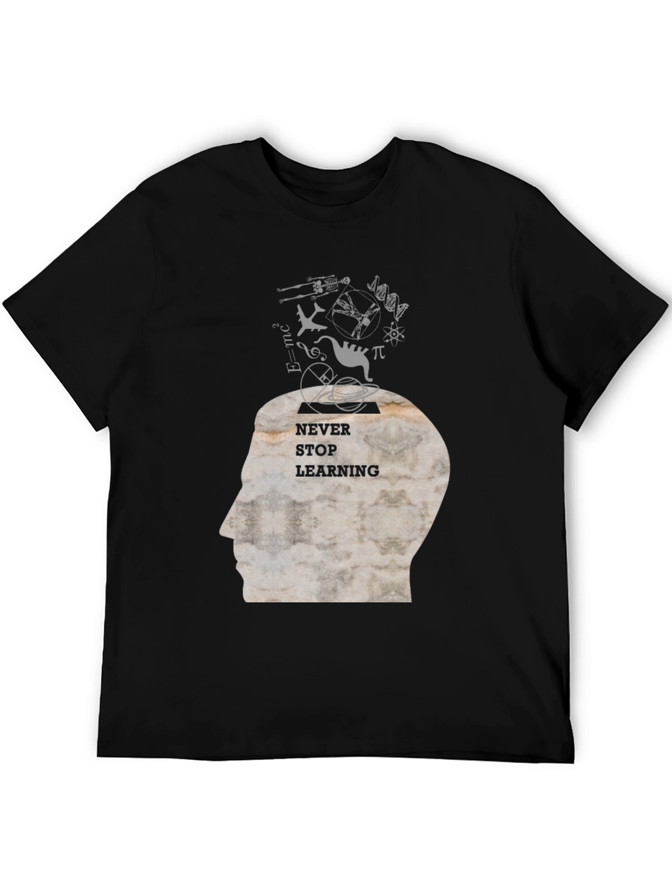 Never Stop Learning Graphic Tee