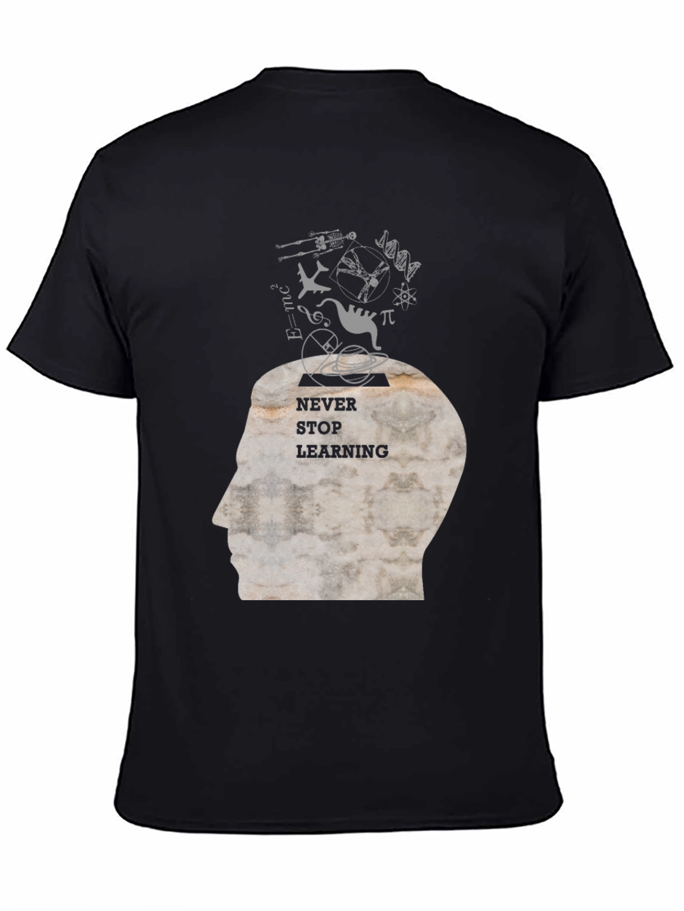 Never Stop Learning Graphic Tee
