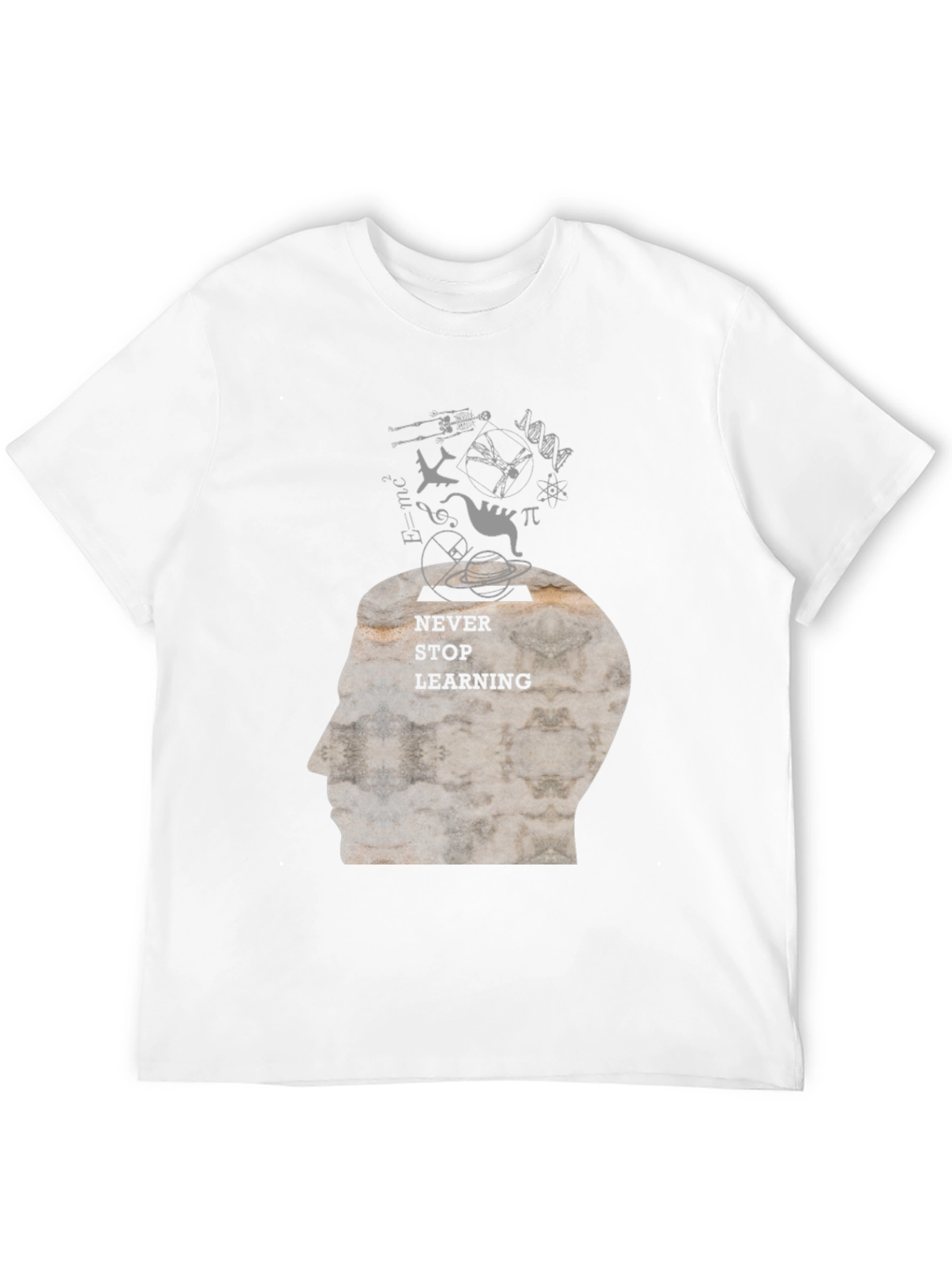 Never Stop Learning Graphic Tee