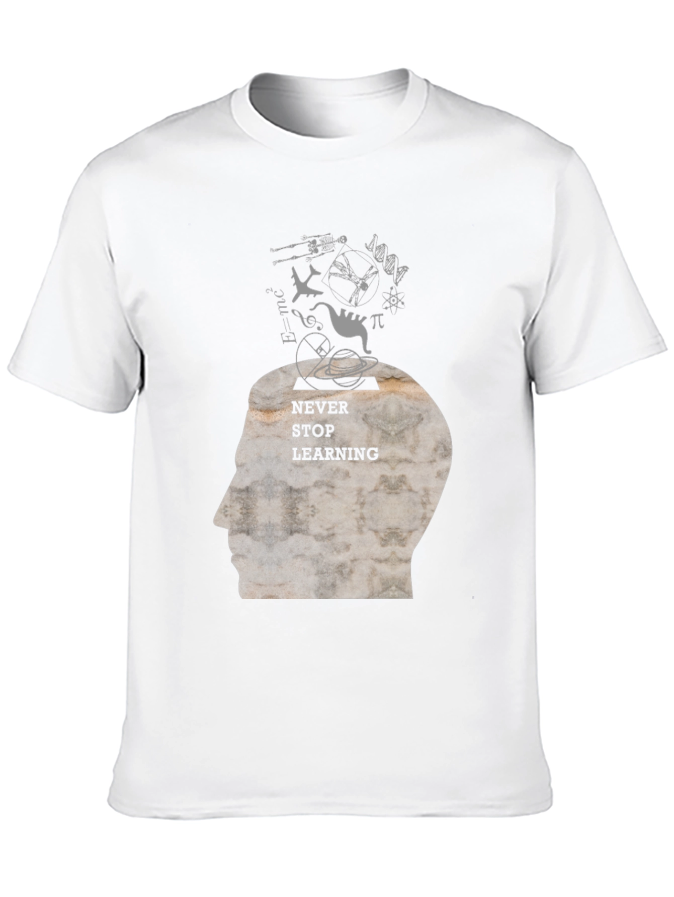 Never Stop Learning Graphic Tee