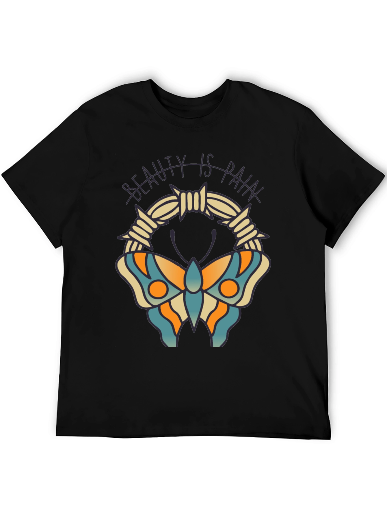 Beauty is Pain Butterfly T-Shirt