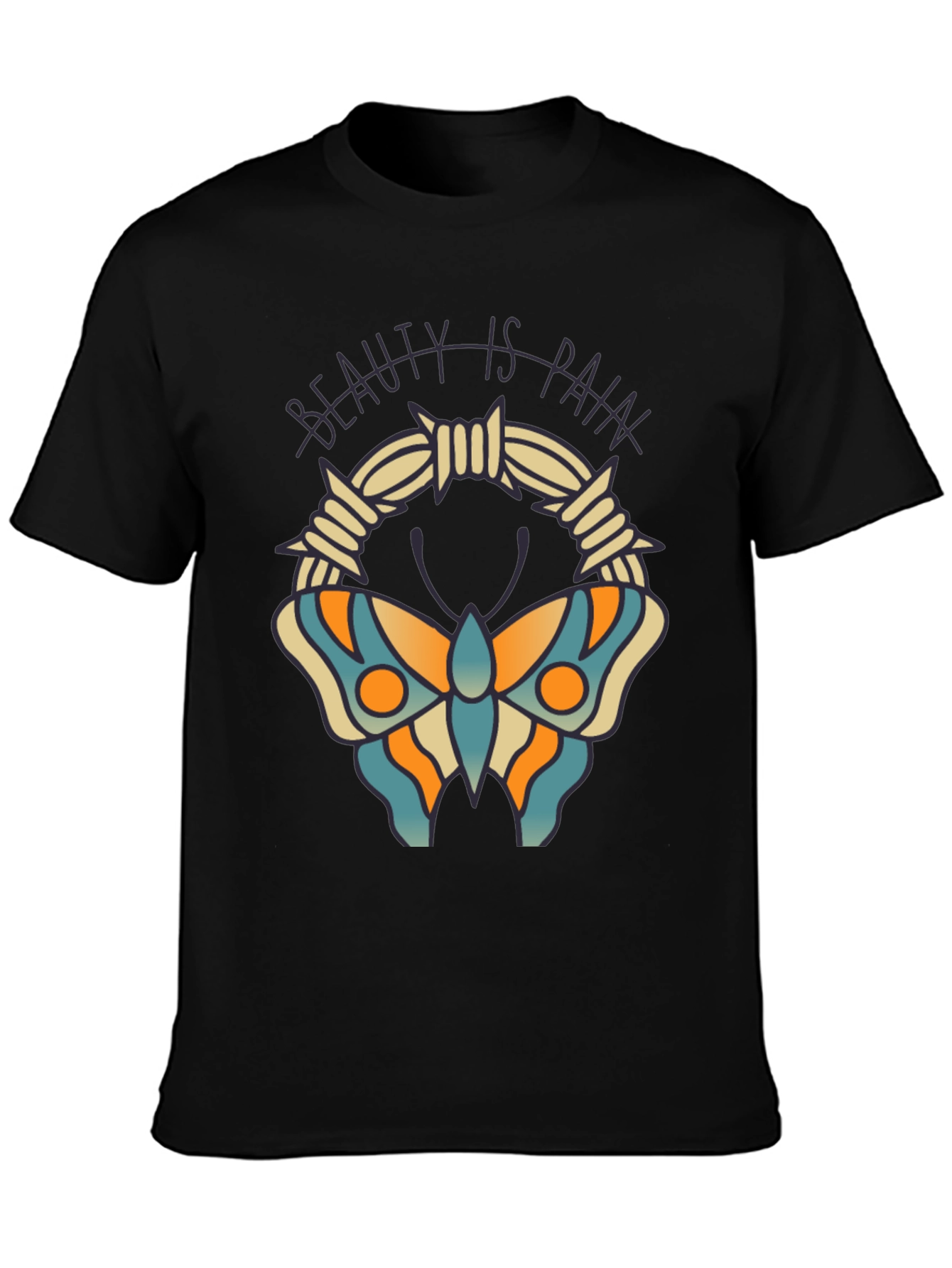 Beauty is Pain Butterfly T-Shirt