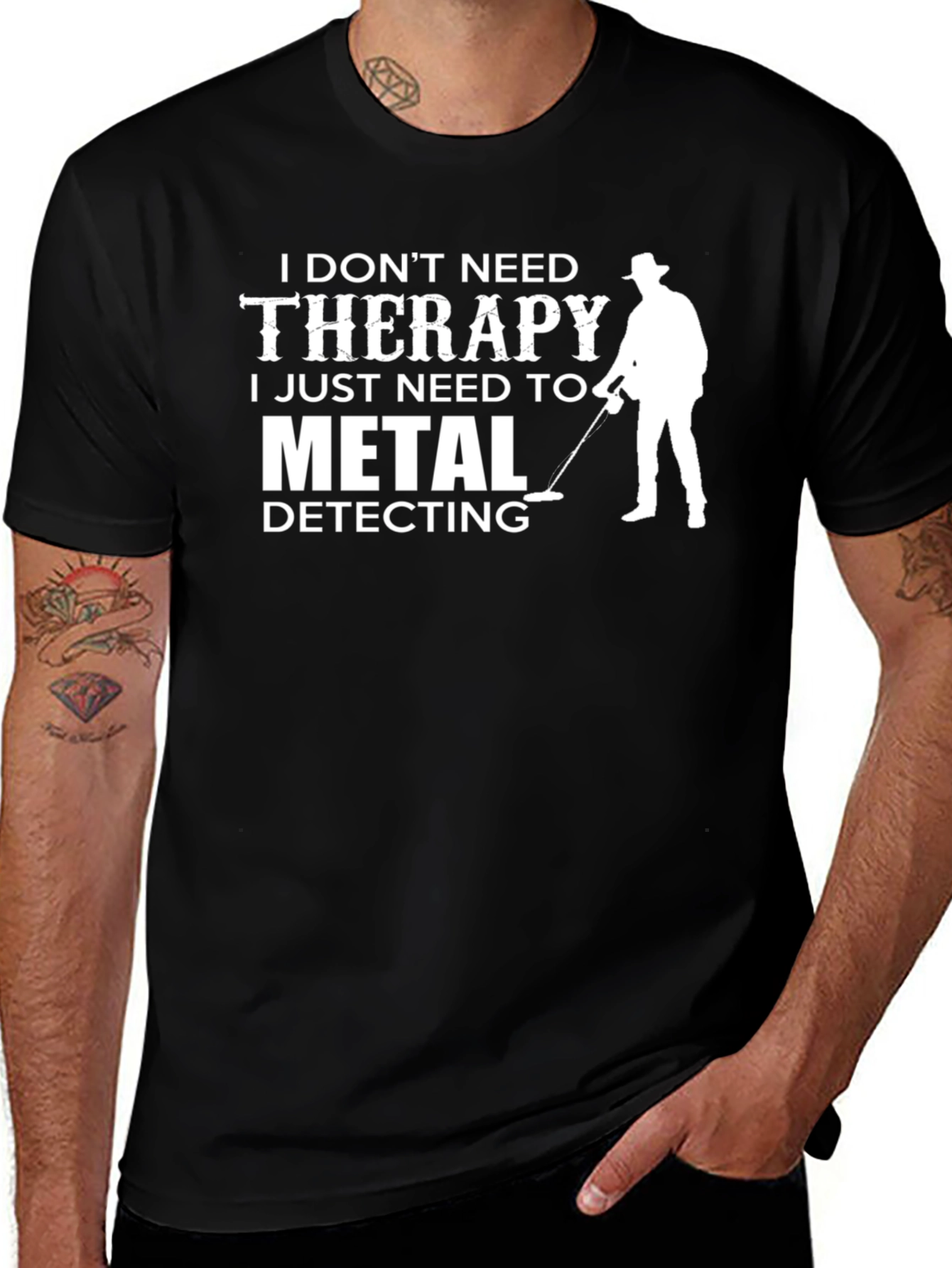 Metal Detecting Therapy T-Shirt