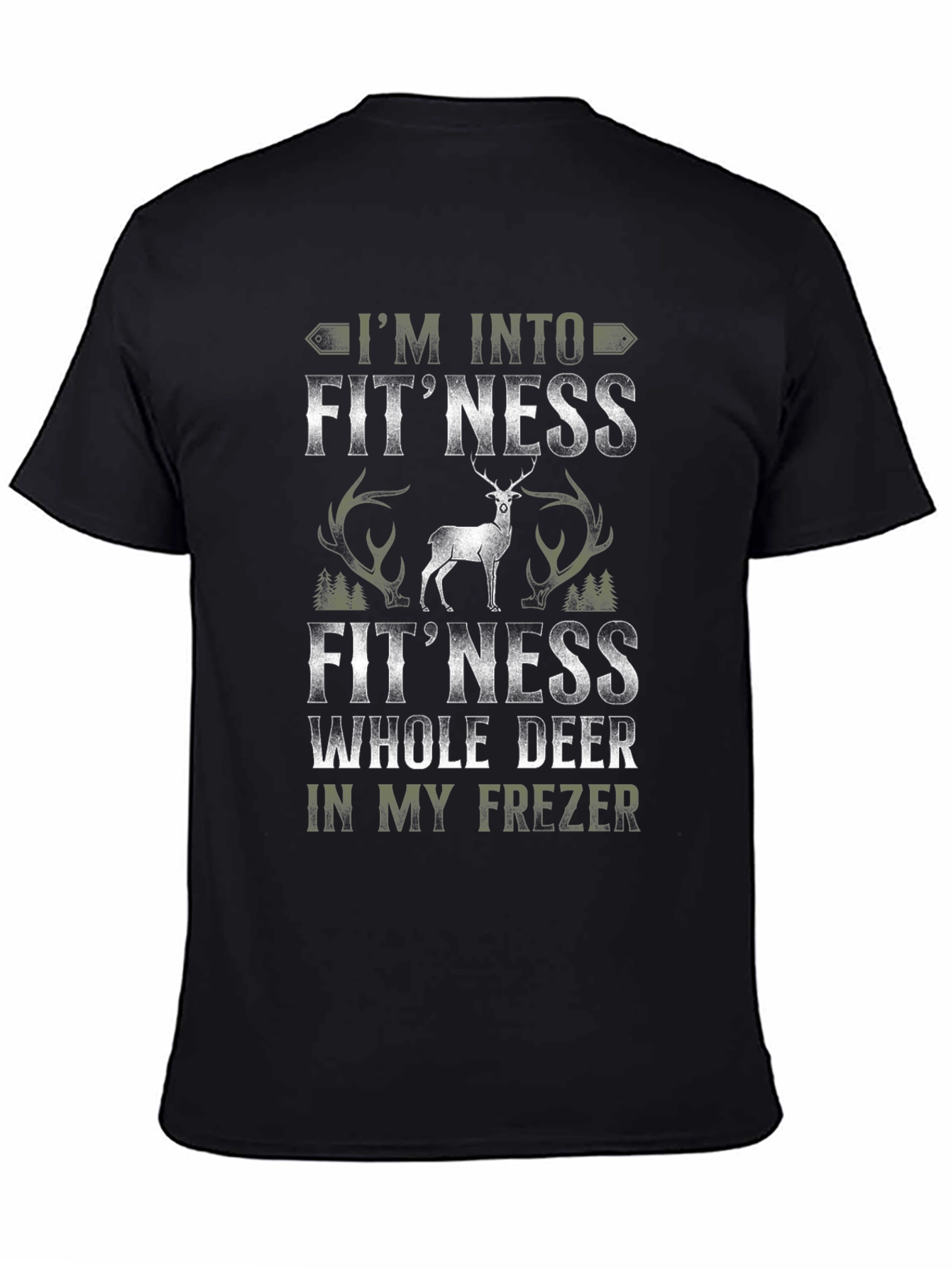 Im Into Fitness Whole Deer T-Shirt