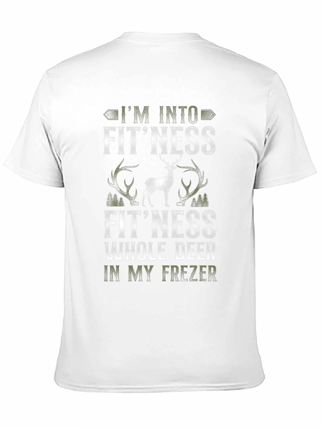 Im Into Fitness Whole Deer T-Shirt