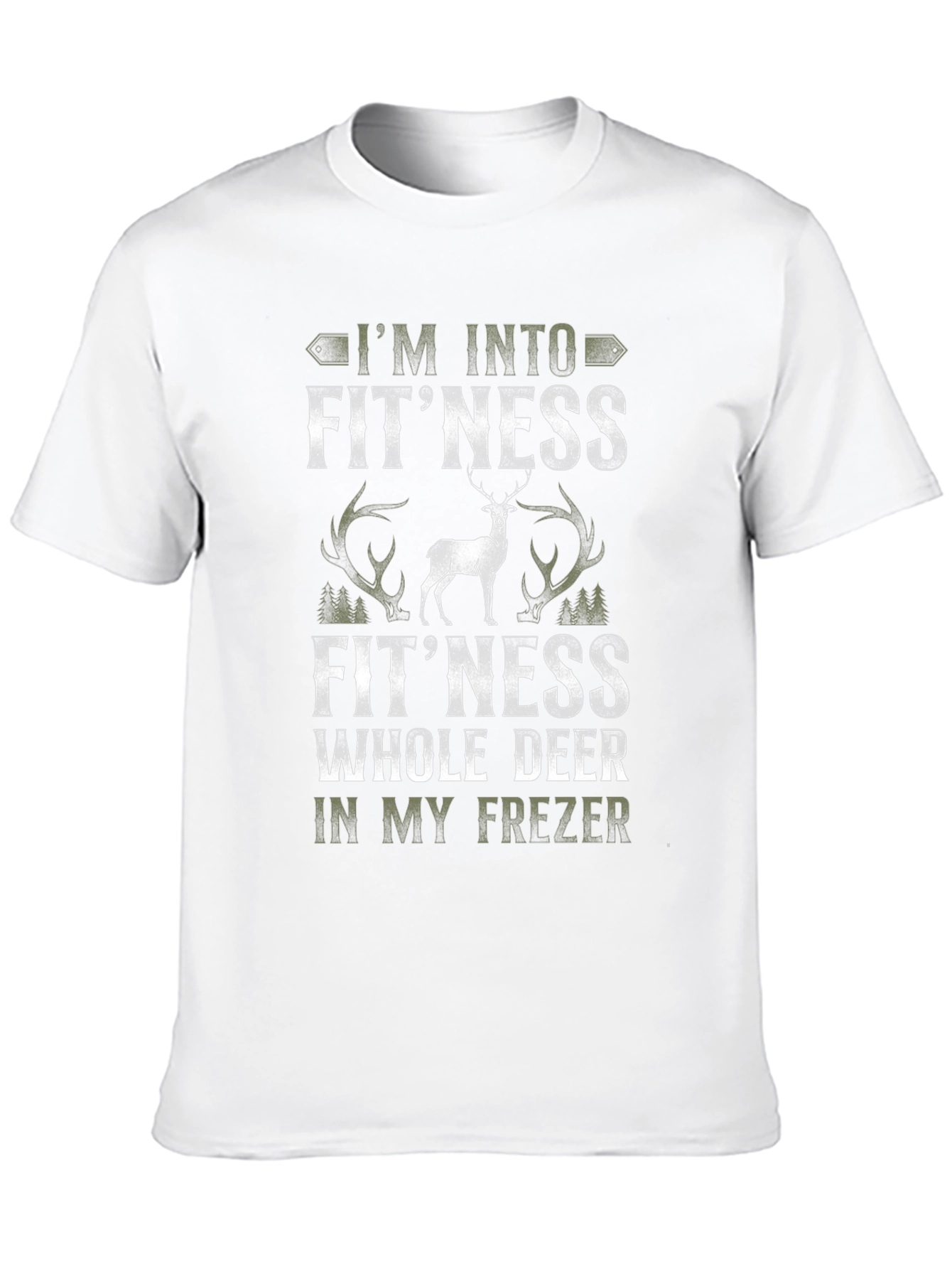 Im Into Fitness Whole Deer T-Shirt