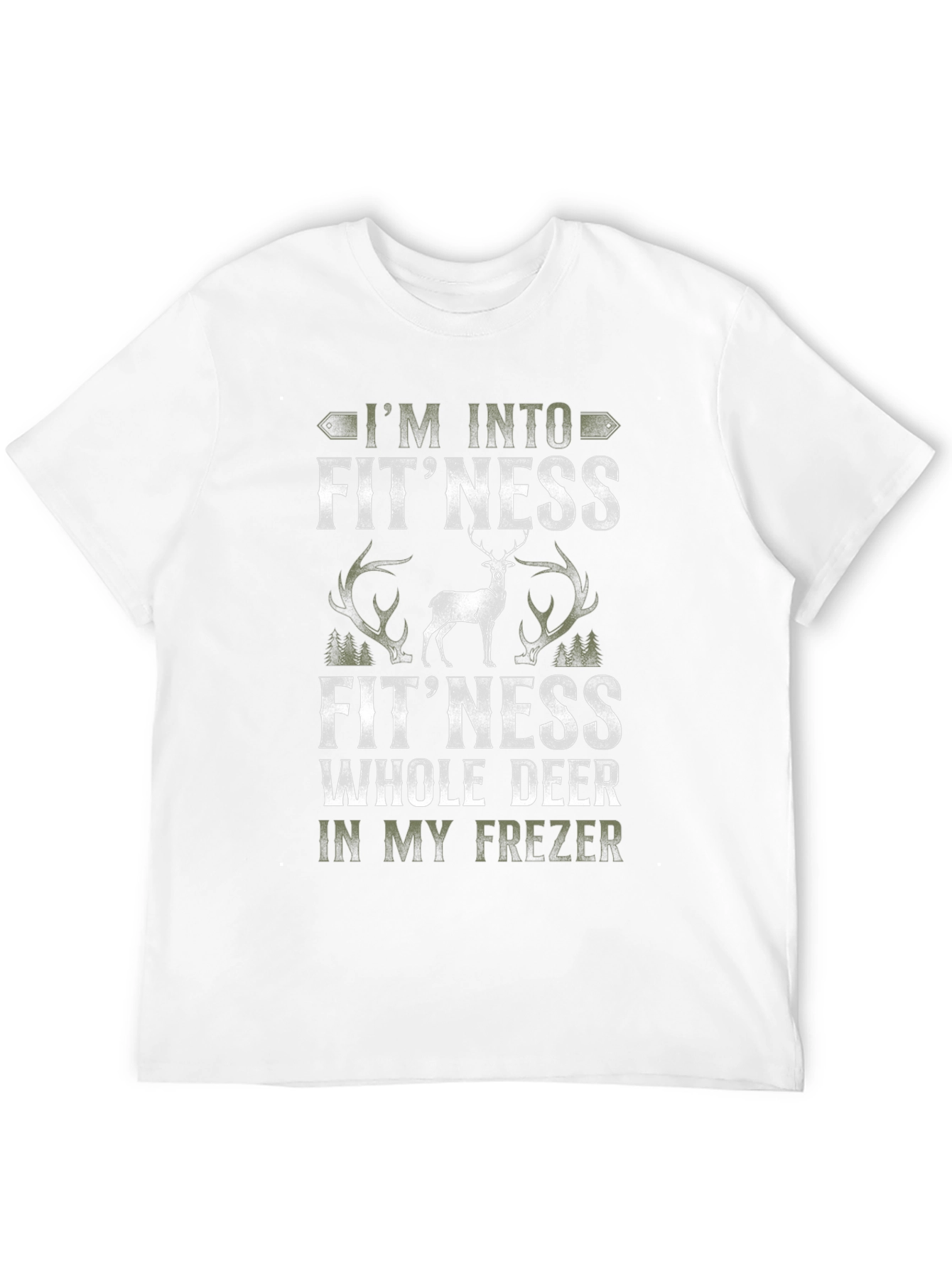 Im Into Fitness Whole Deer T-Shirt