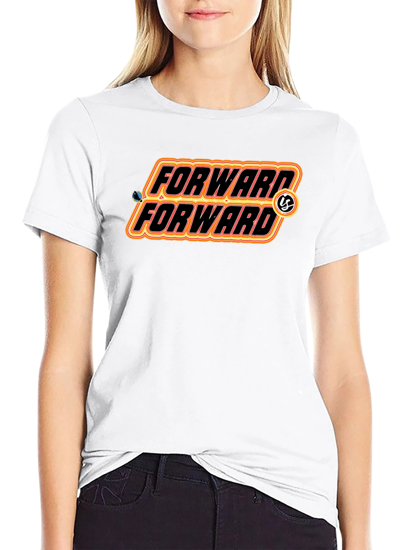 Forward Graphic Tee - Retro Style