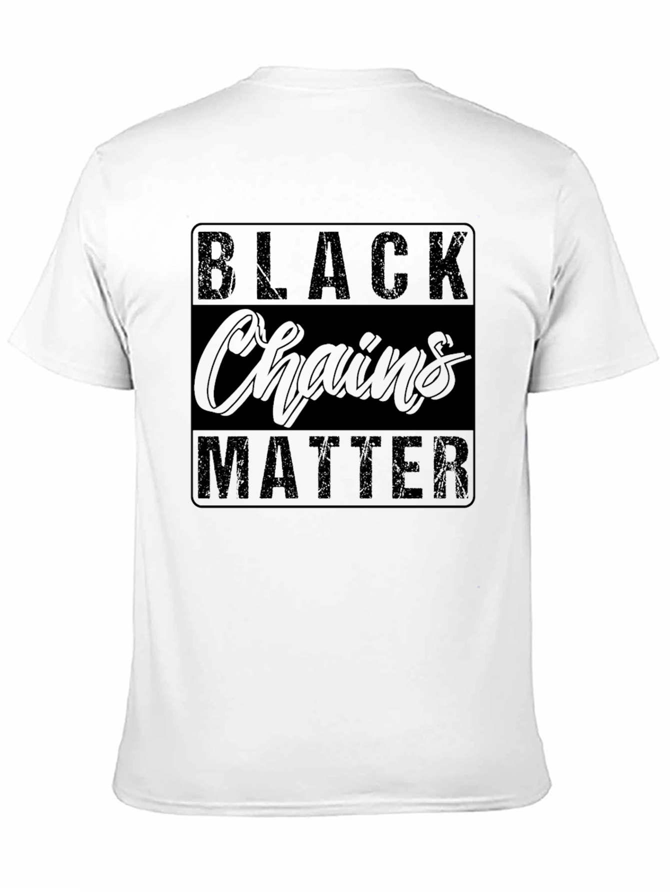 Black Chains Matter Graphic T-Shirt