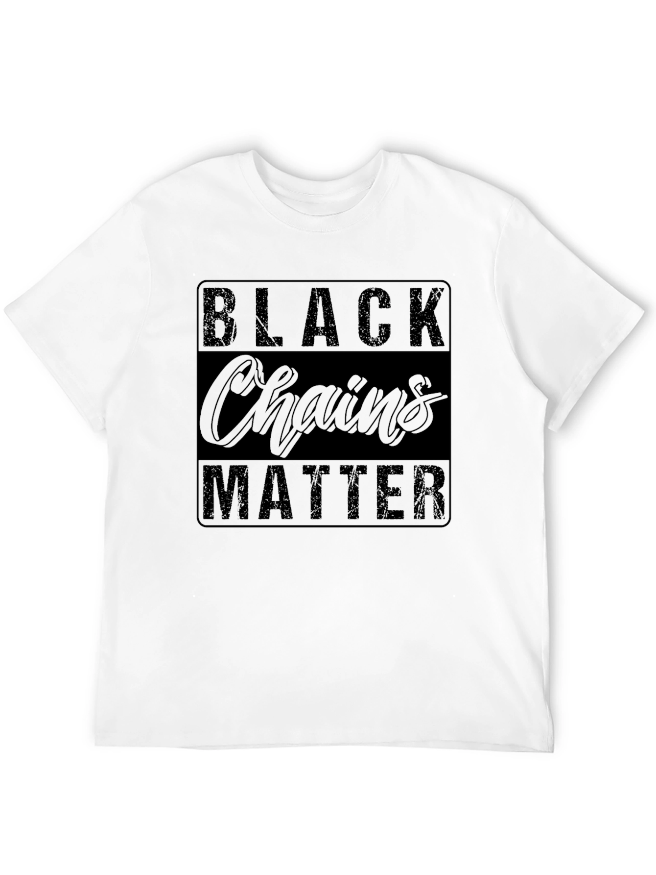 Black Chains Matter Graphic T-Shirt