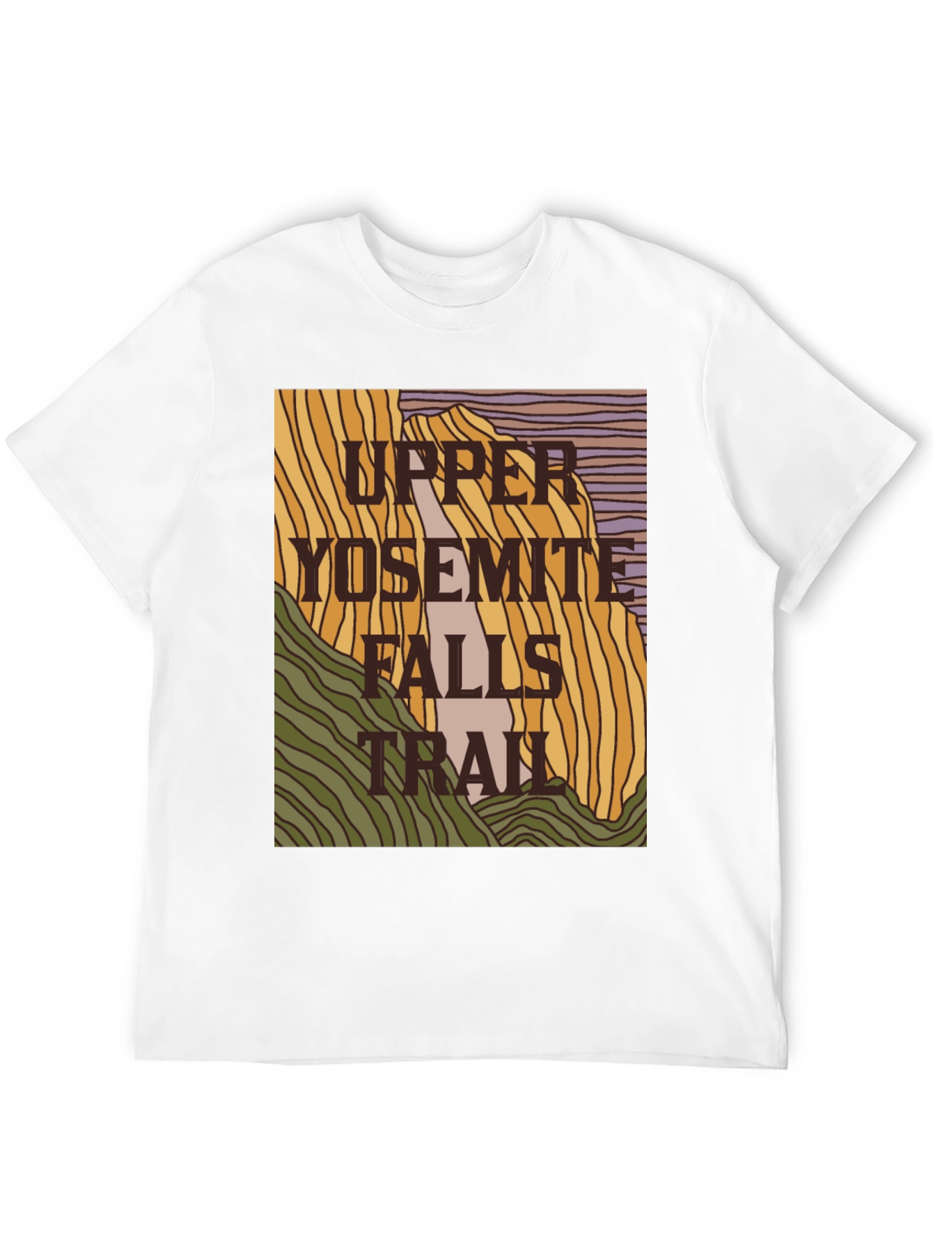 Upper Yosemite Falls Trail Graphic Tee
