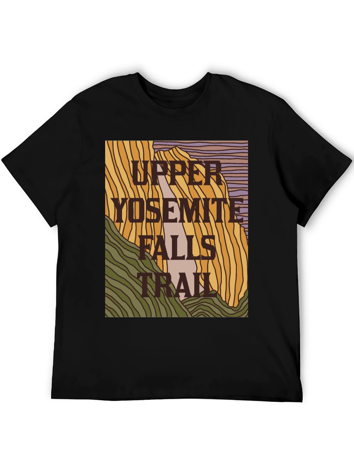 Upper Yosemite Falls Trail Graphic Tee