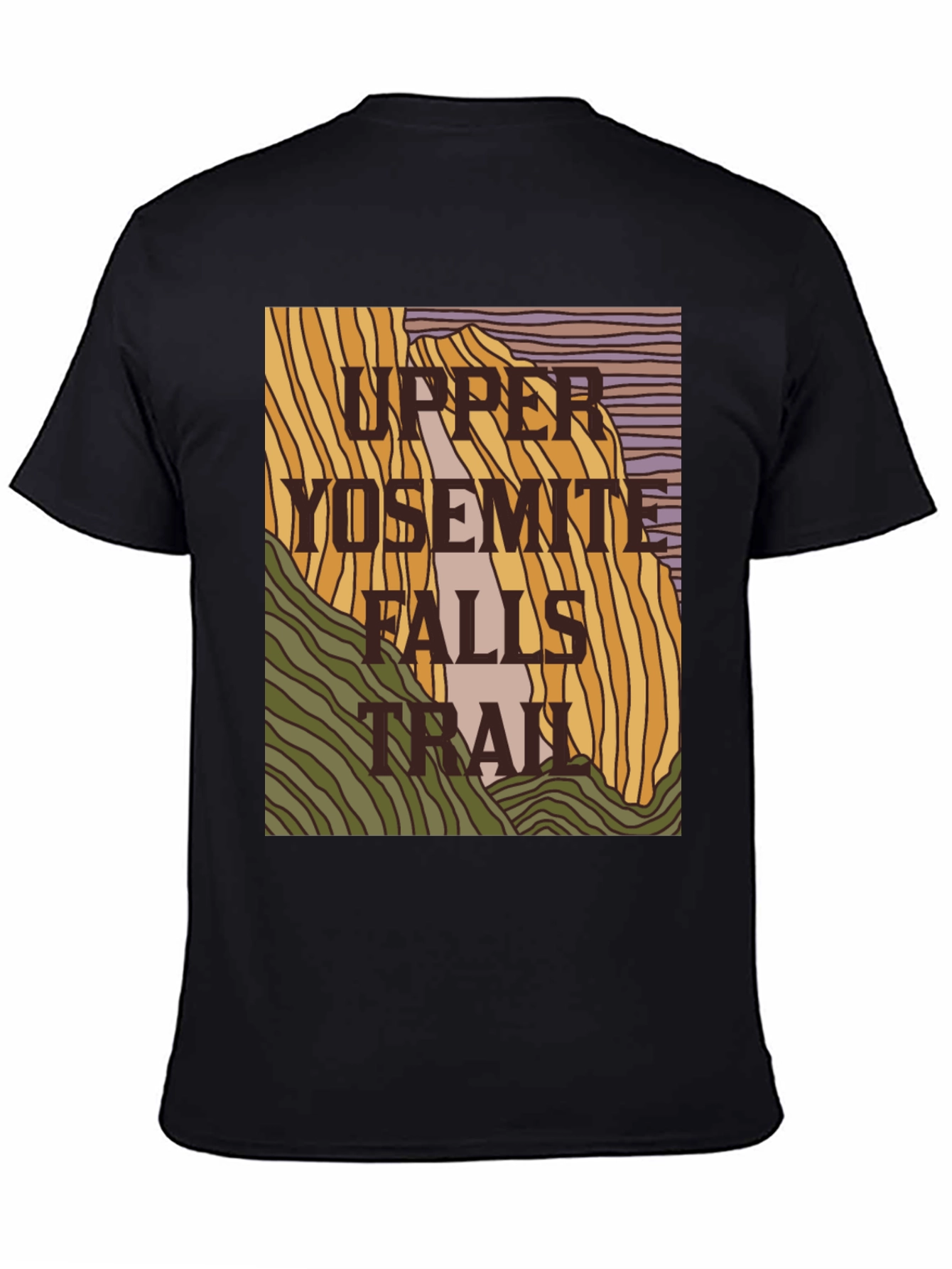 Upper Yosemite Falls Trail Graphic Tee