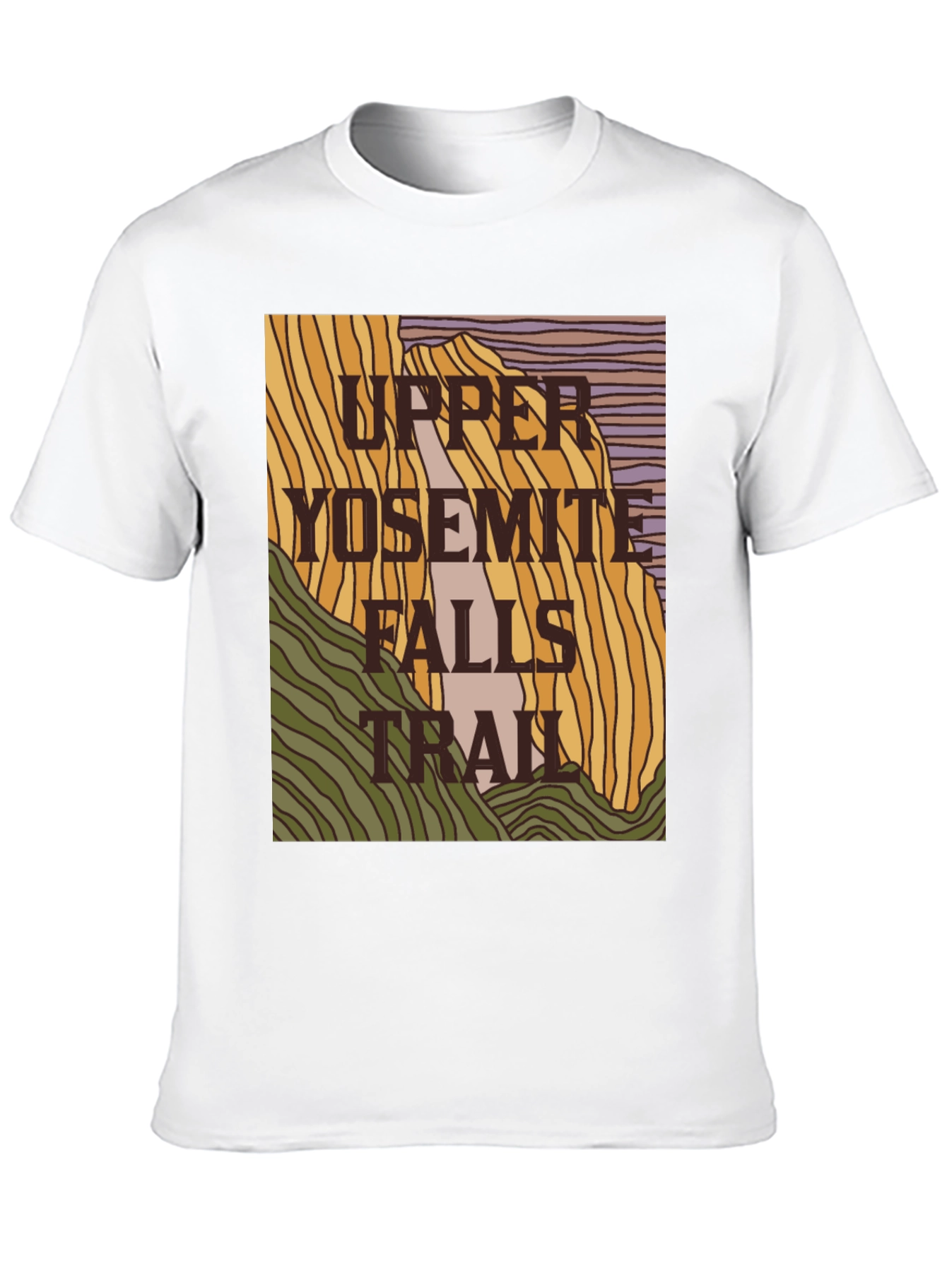 Upper Yosemite Falls Trail Graphic Tee