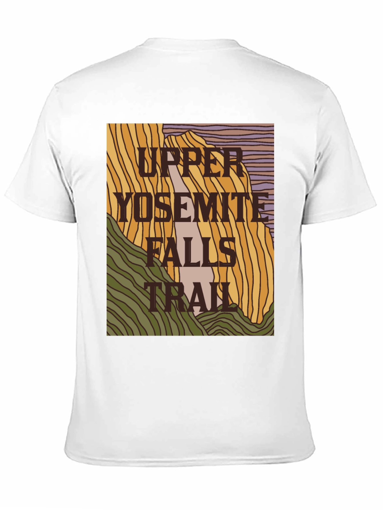 Upper Yosemite Falls Trail Graphic Tee