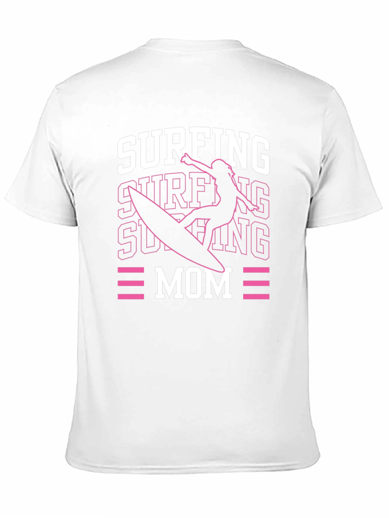 Surfing Mom Graphic T-Shirt