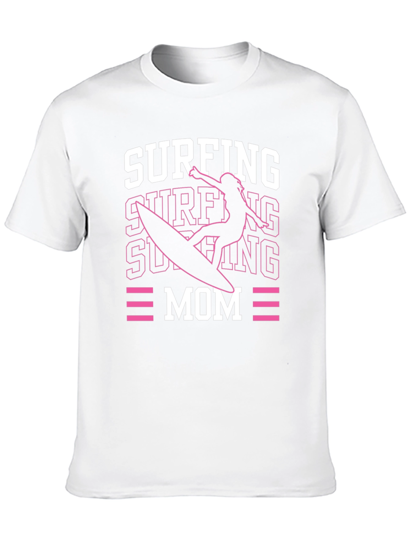 Surfing Mom Graphic T-Shirt