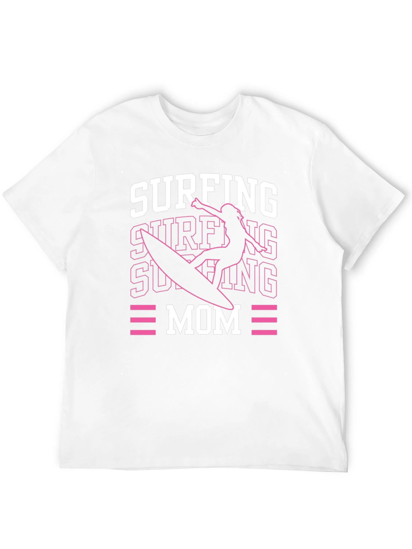 Surfing Mom Graphic T-Shirt