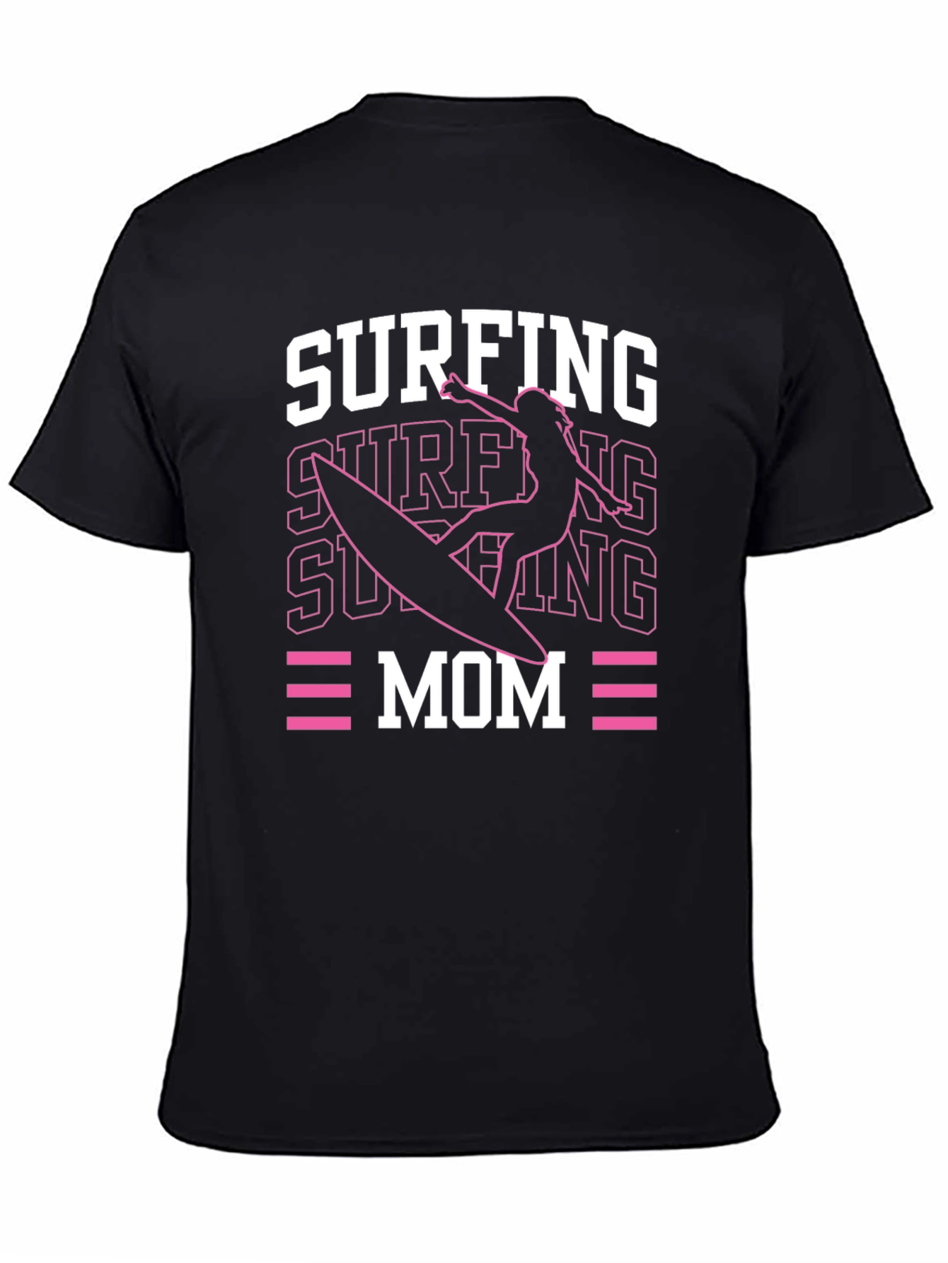 Surfing Mom Graphic T-Shirt