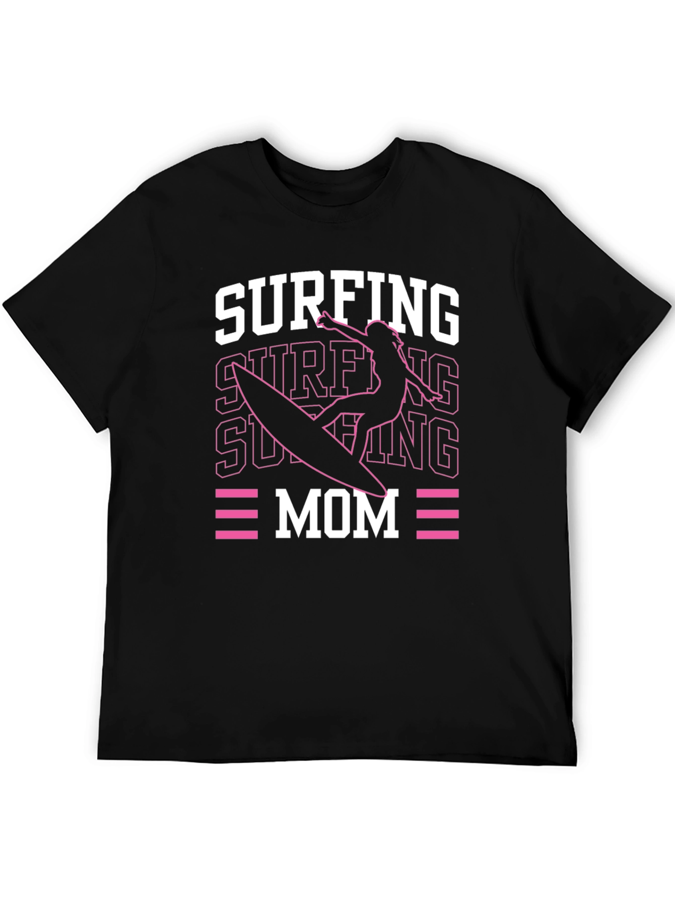 Surfing Mom Graphic T-Shirt