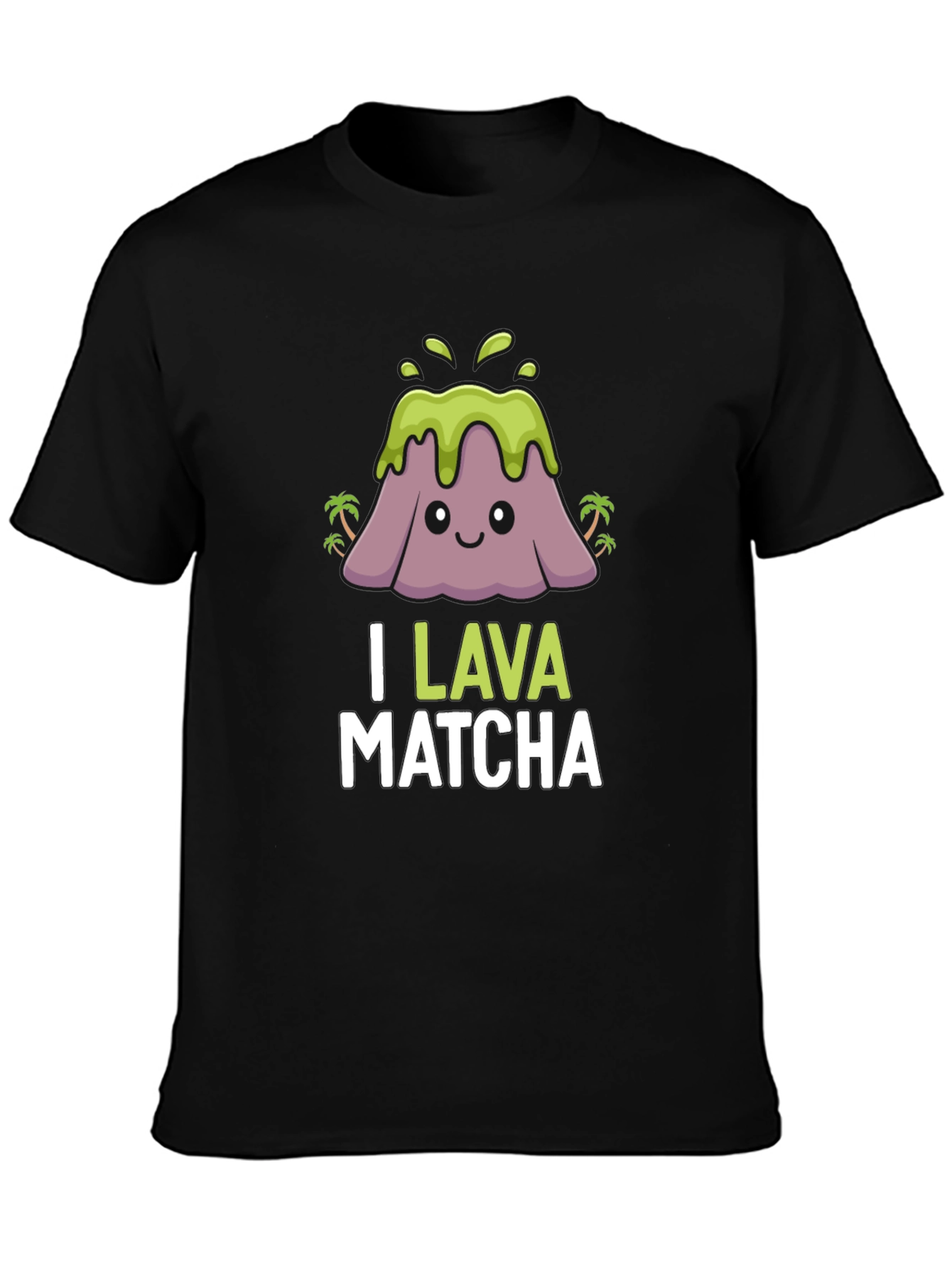 I Lava Matcha Graphic Tee - Cute Volcano T-Shirt