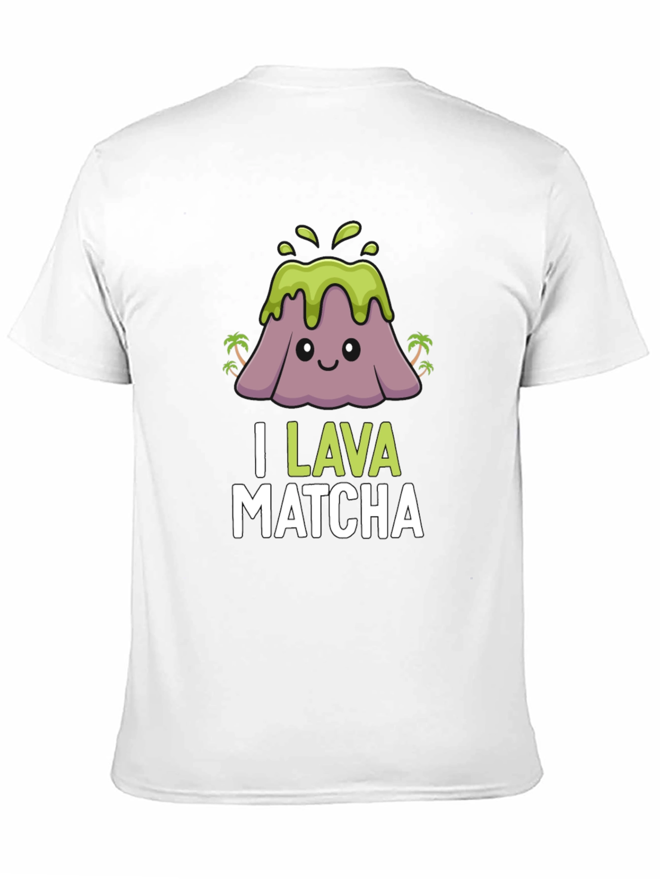 I Lava Matcha Graphic Tee - Cute Volcano T-Shirt