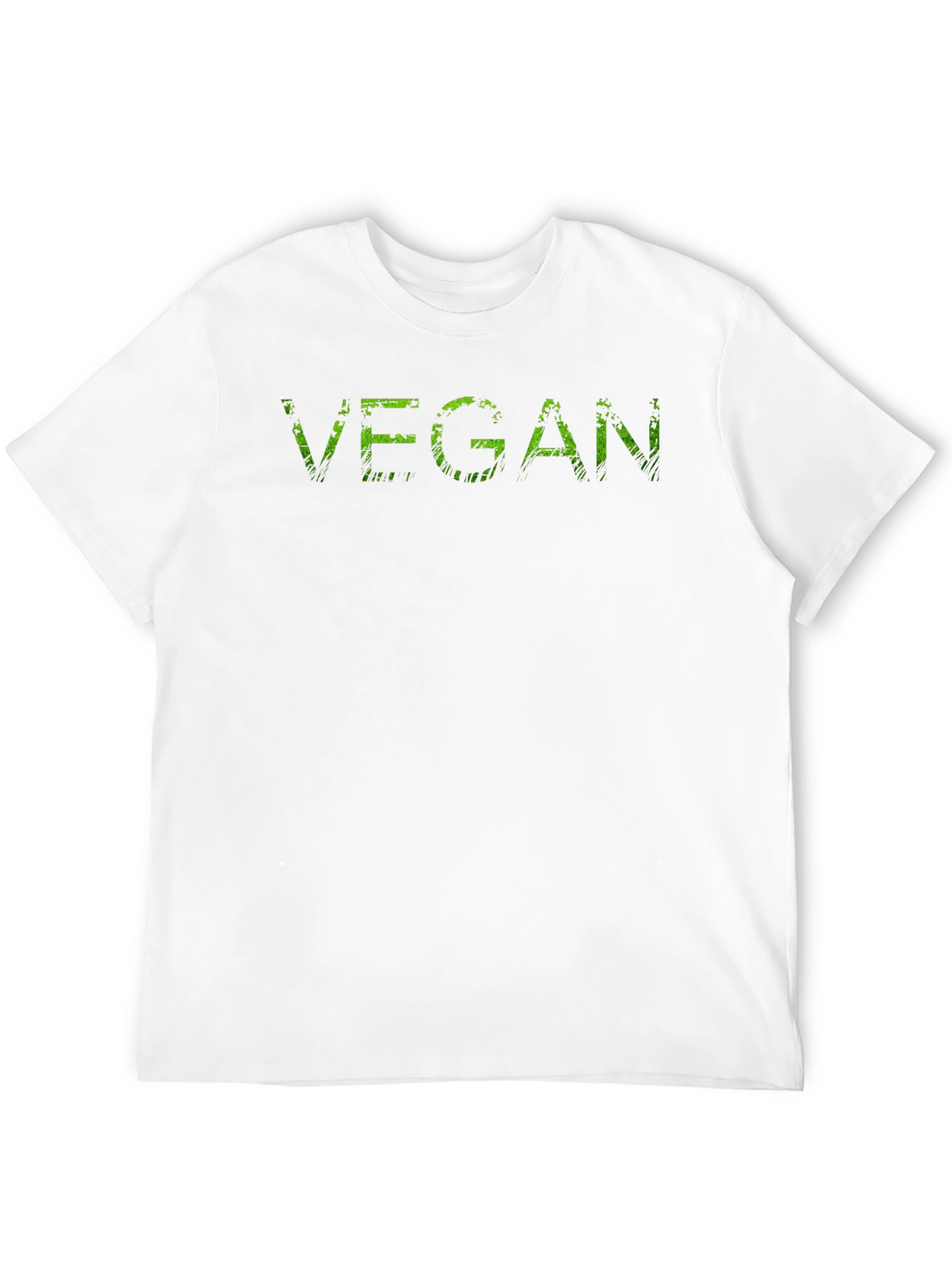 Vegan Statement T-Shirt - Distressed Graphic Tee
