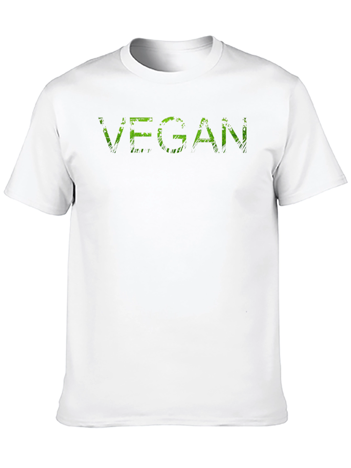 Vegan Statement T-Shirt - Distressed Graphic Tee