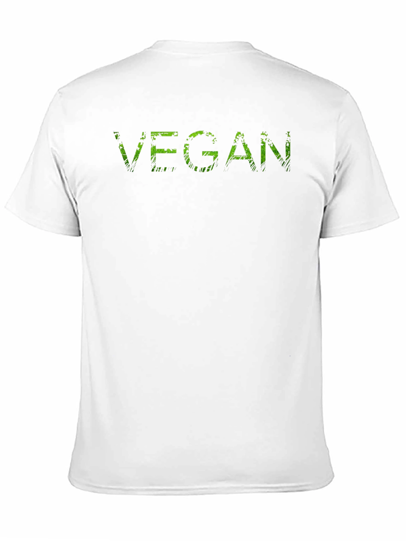 Vegan Statement T-Shirt - Distressed Graphic Tee