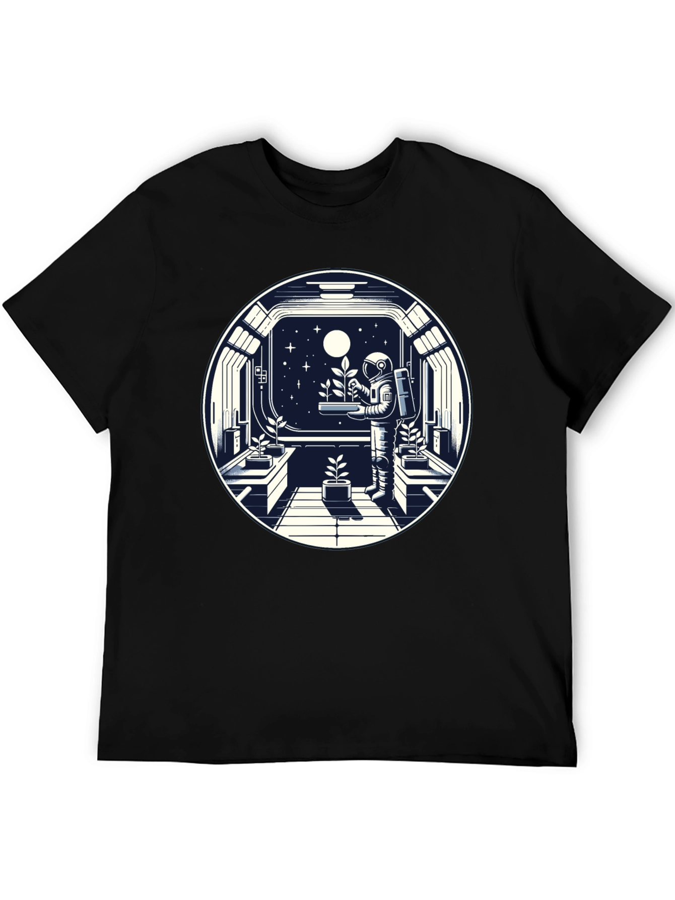 Astronaut in Space Garden T-Shirt