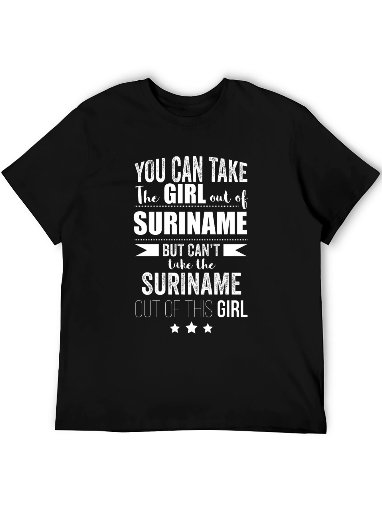 Suriname Girl T-Shirt - National Pride Apparel