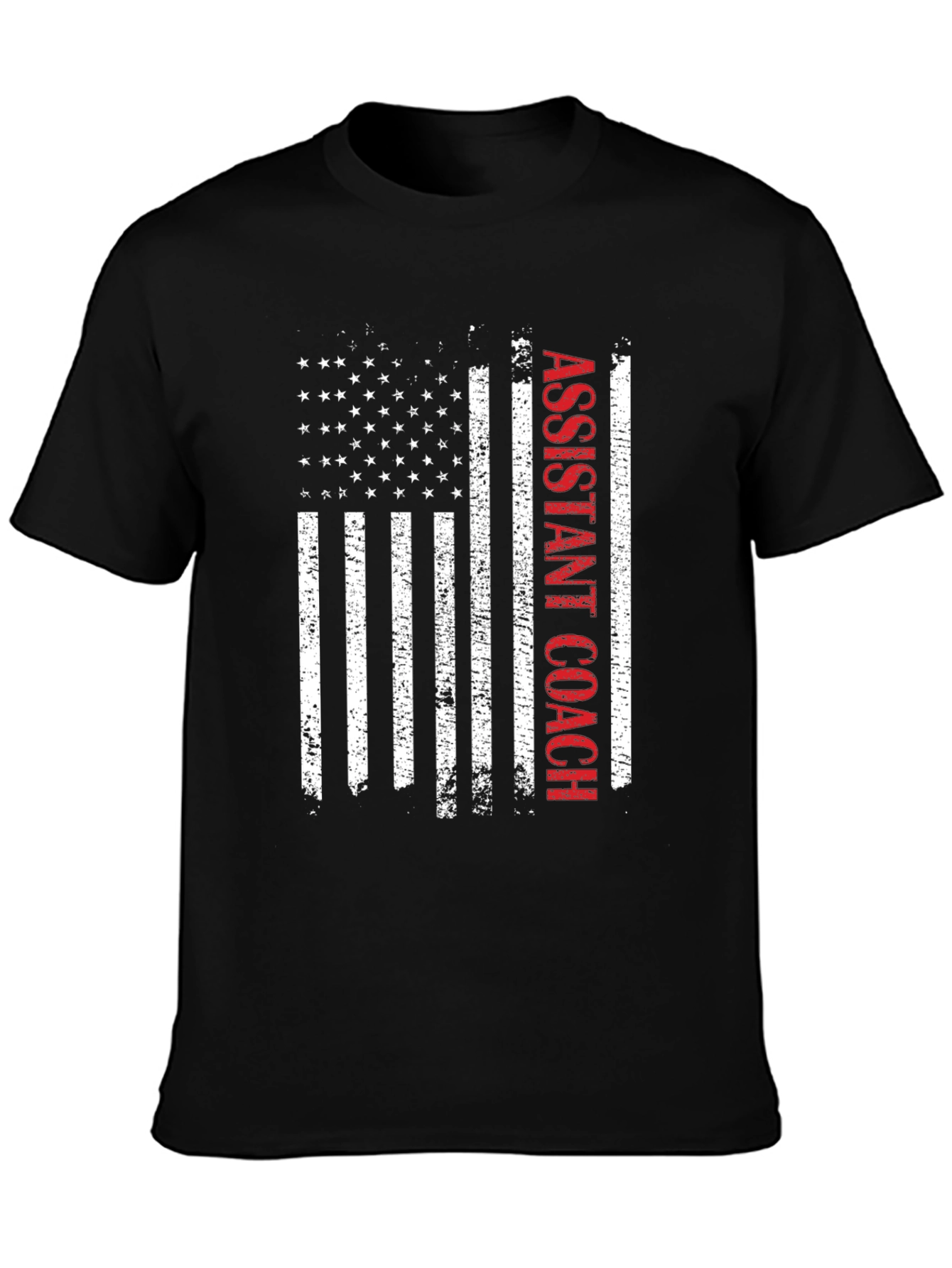 Assistant Coach American Flag T-Shirt