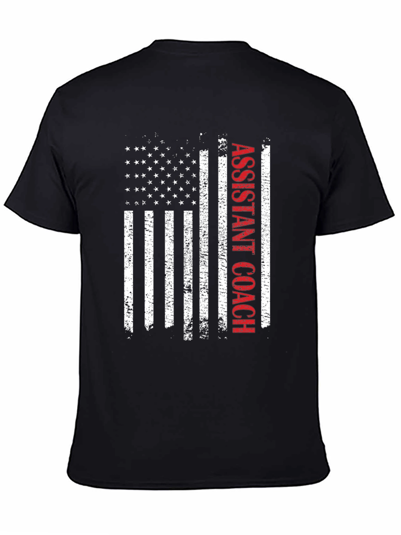 Assistant Coach American Flag T-Shirt