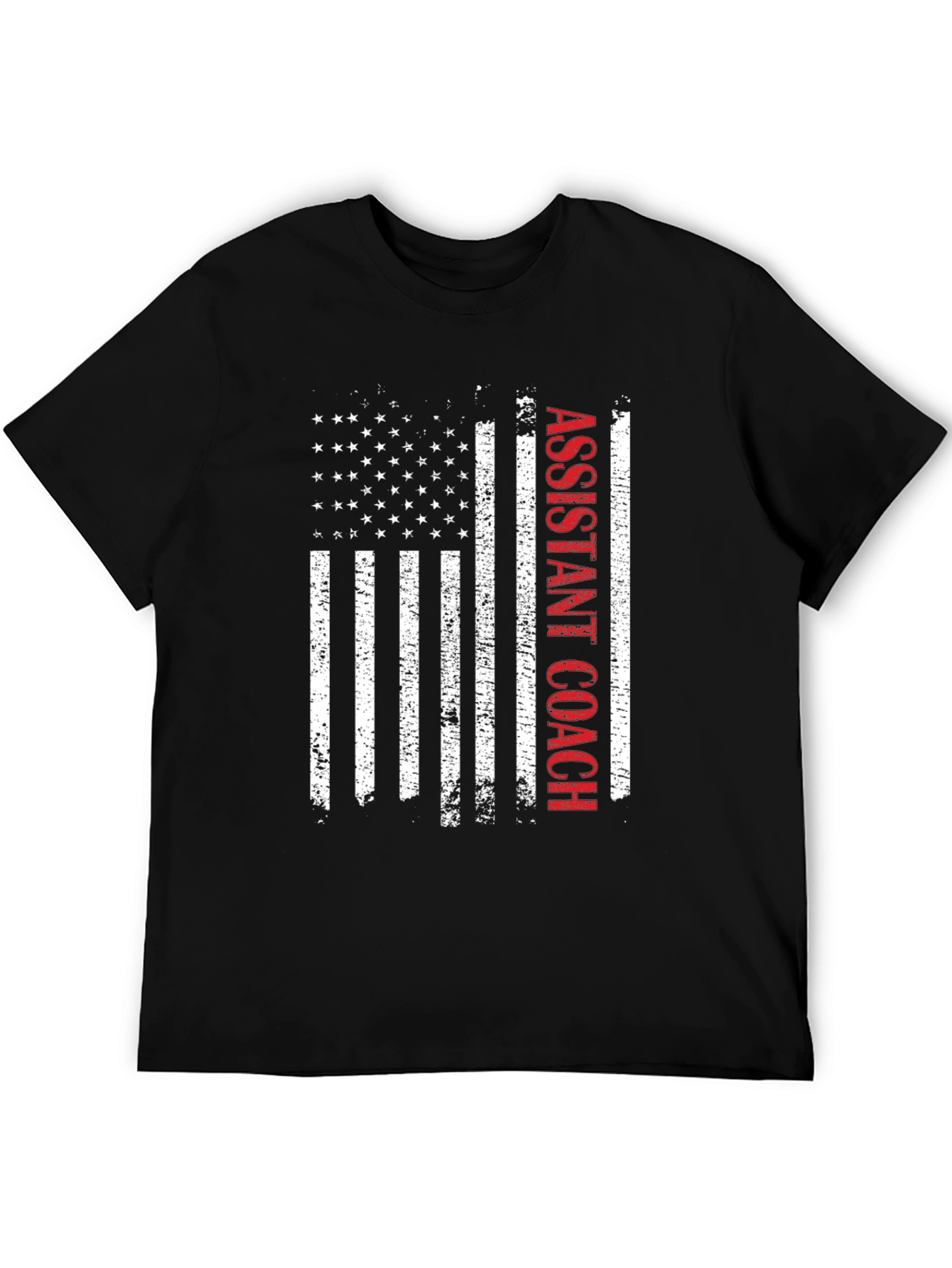 Assistant Coach American Flag T-Shirt