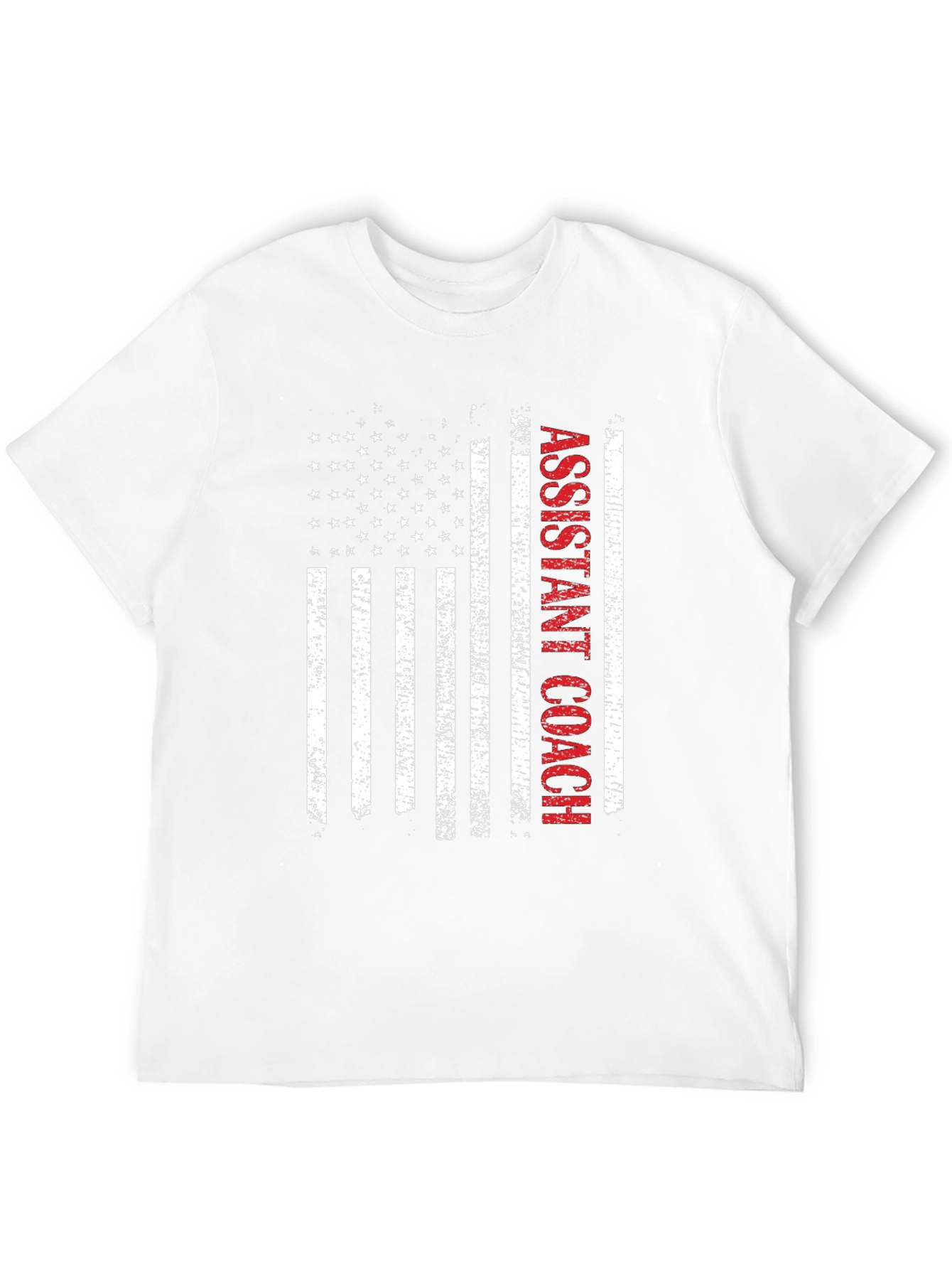 Assistant Coach American Flag T-Shirt