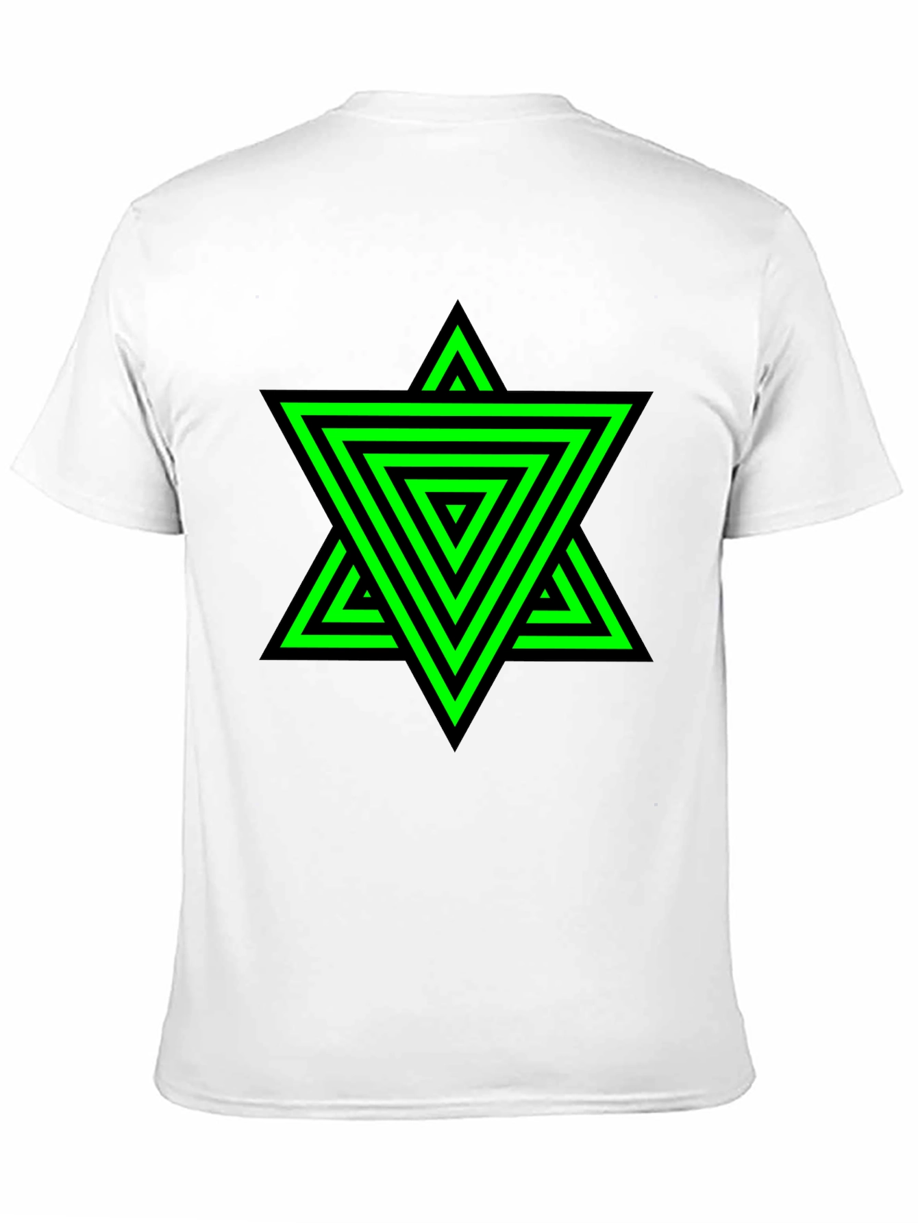 Geometric Star Graphic T-Shirt