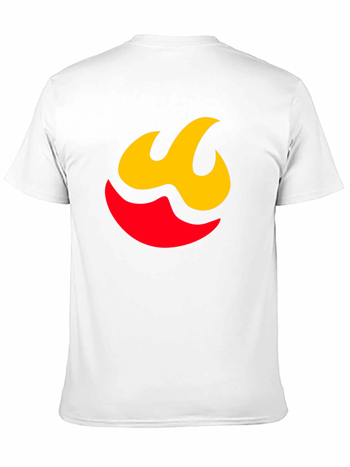 Flame Graphic Tee - Modern Black Shirt