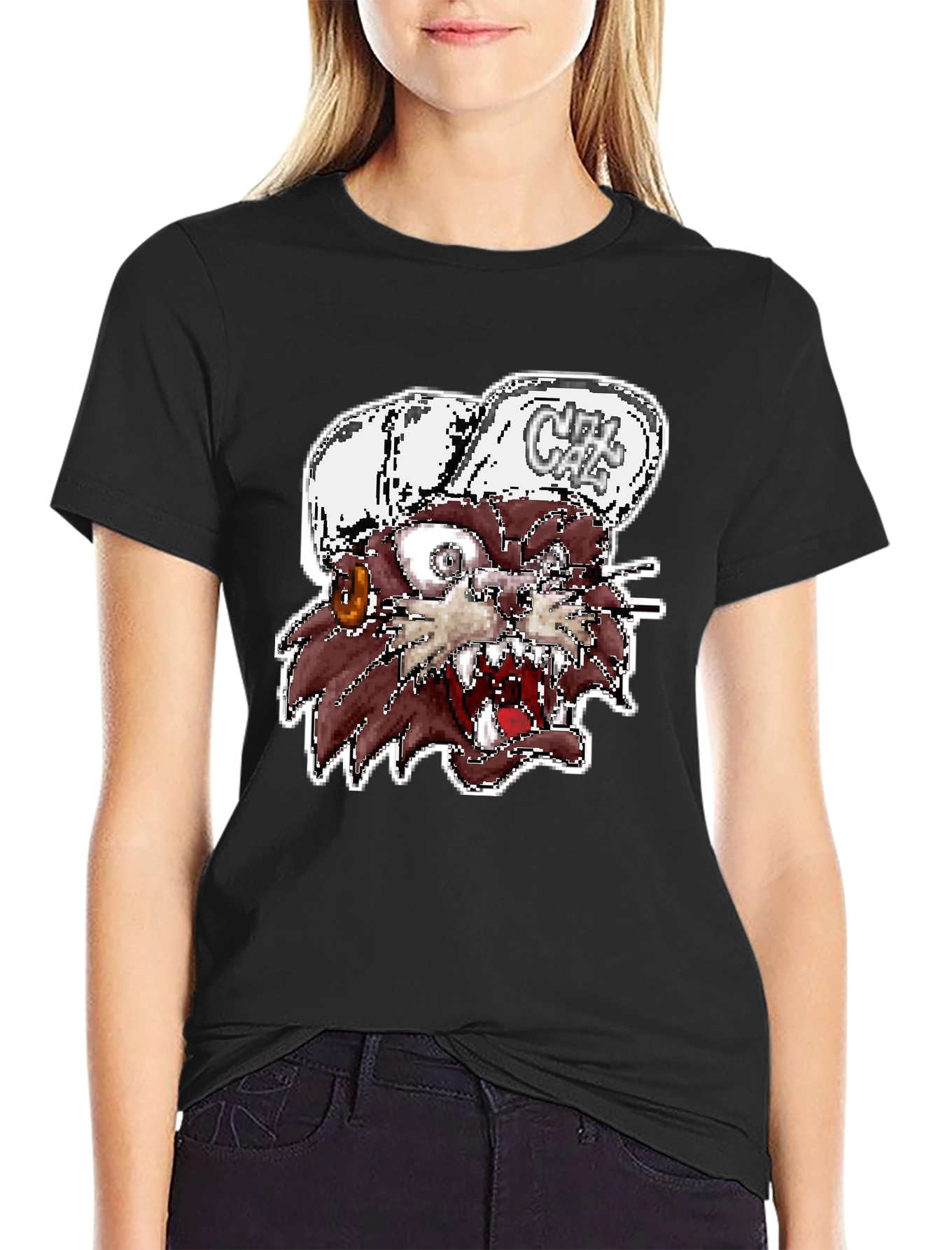 Cool Cat Graphic T-Shirt