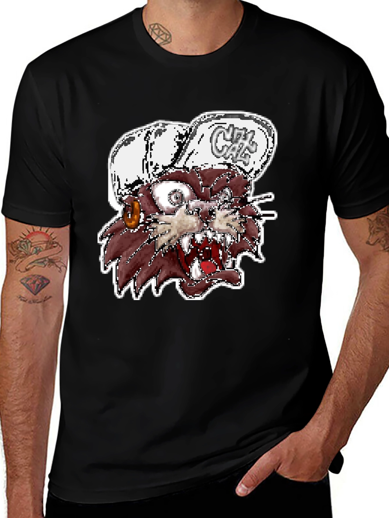 Cool Cat Graphic T-Shirt