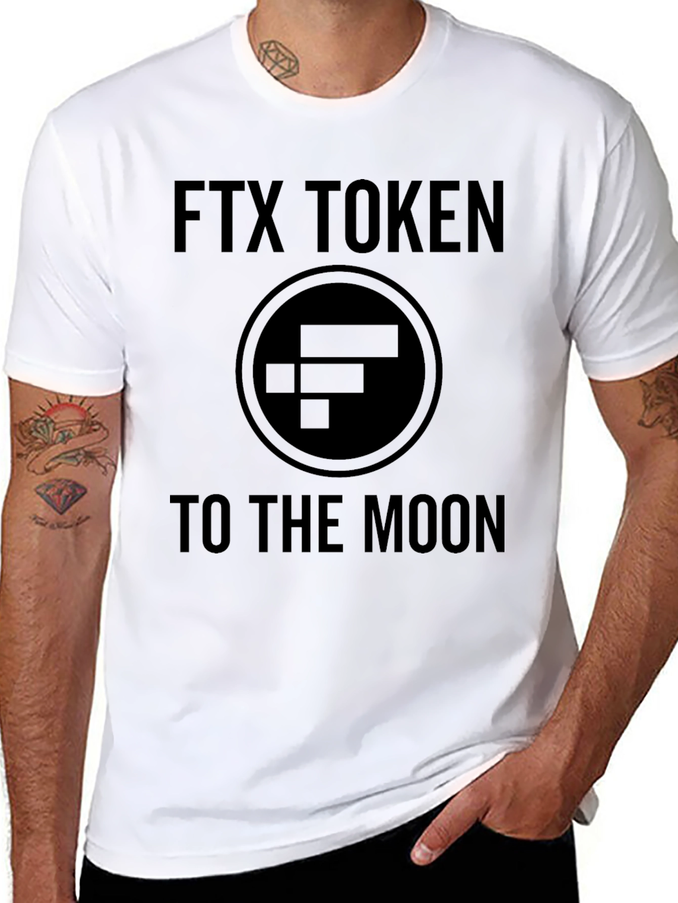 FTX Token to the Moon Graphic Tee