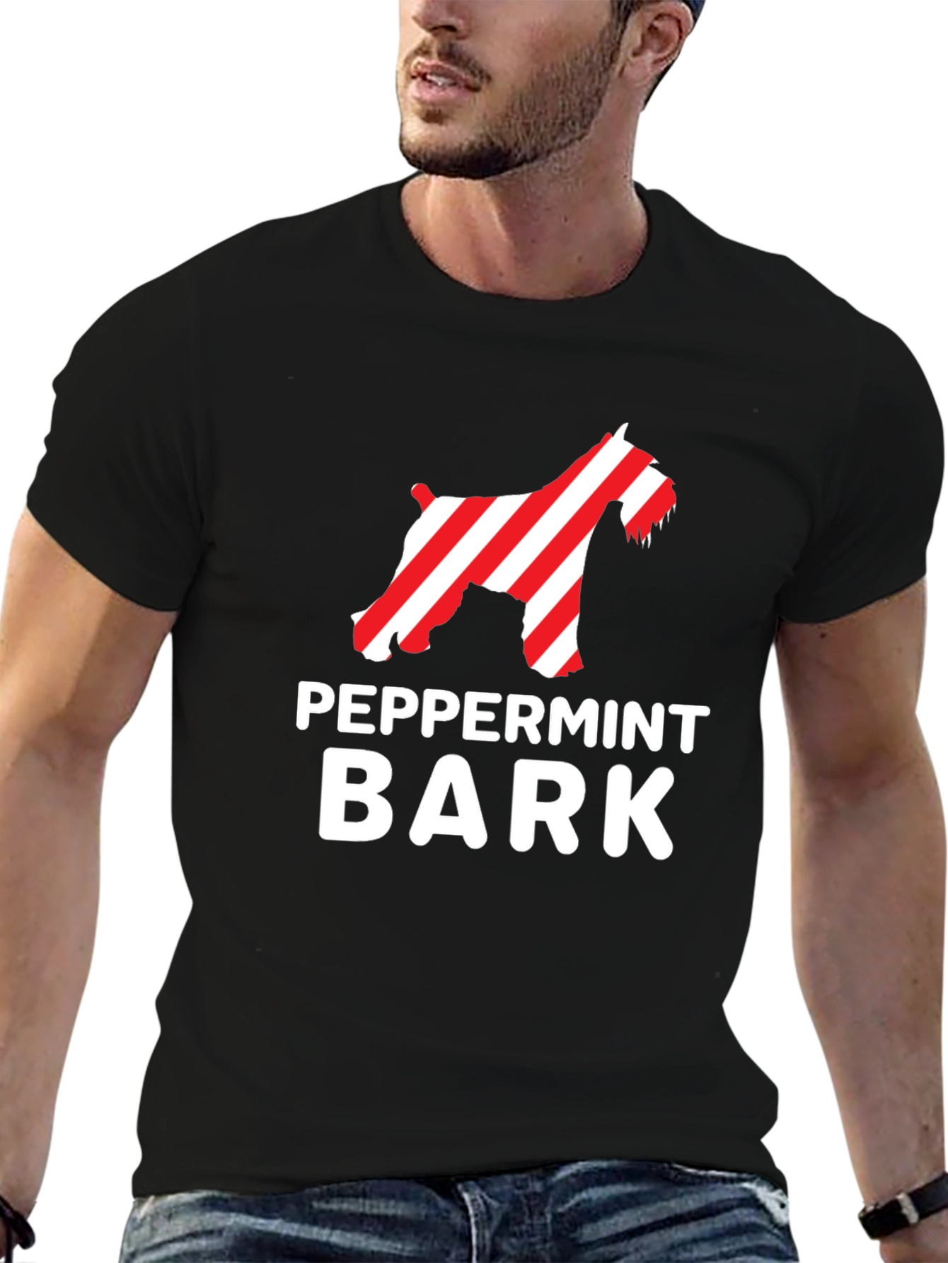 Peppermint Bark Dog Graphic Tee