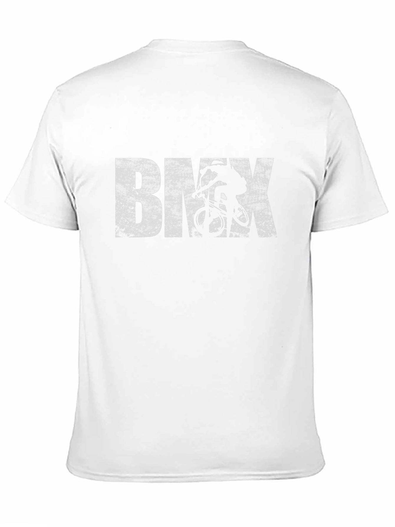 BMX Rider Graphic Tee - Black Cotton T-Shirt