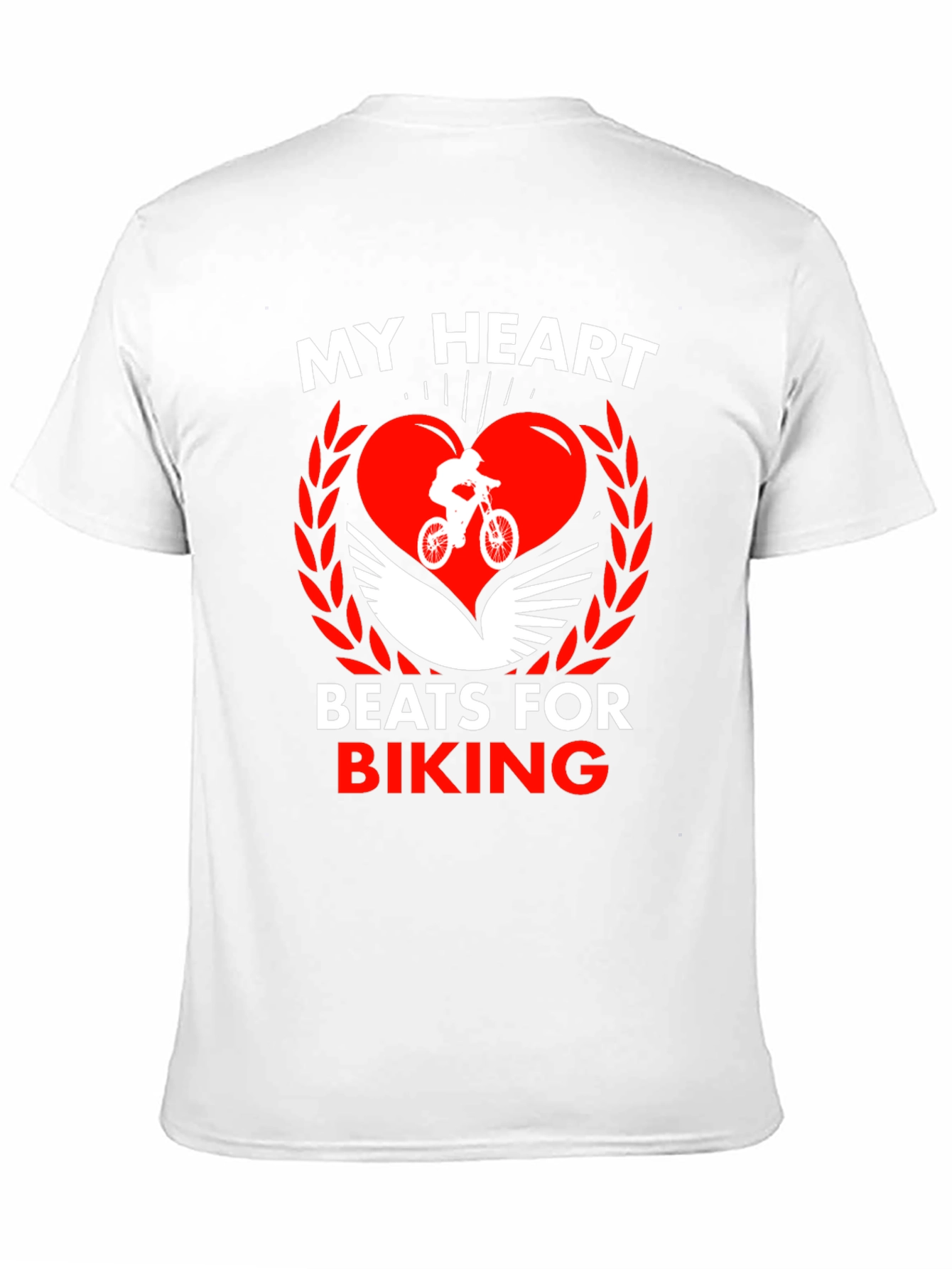 My Heart Beats for Biking Graphic Tee