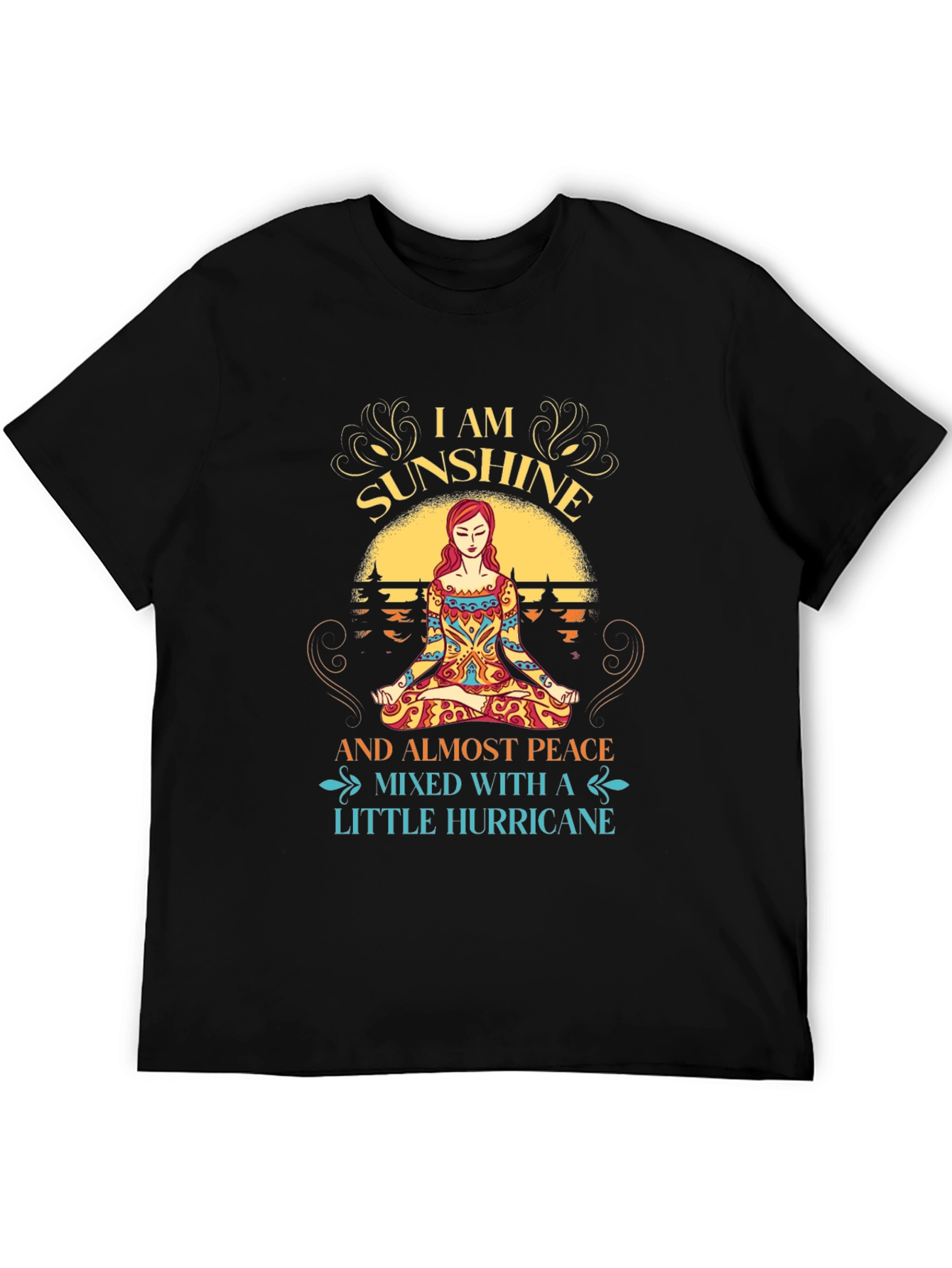 Sunshine Peace Hurricane Graphic Tee
